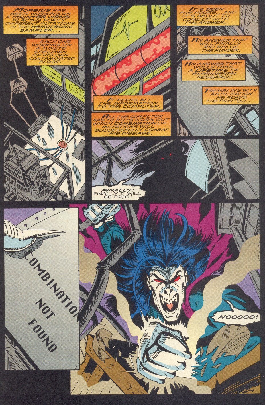 Read online Morbius: The Living Vampire (1992) comic -  Issue #24 - 5