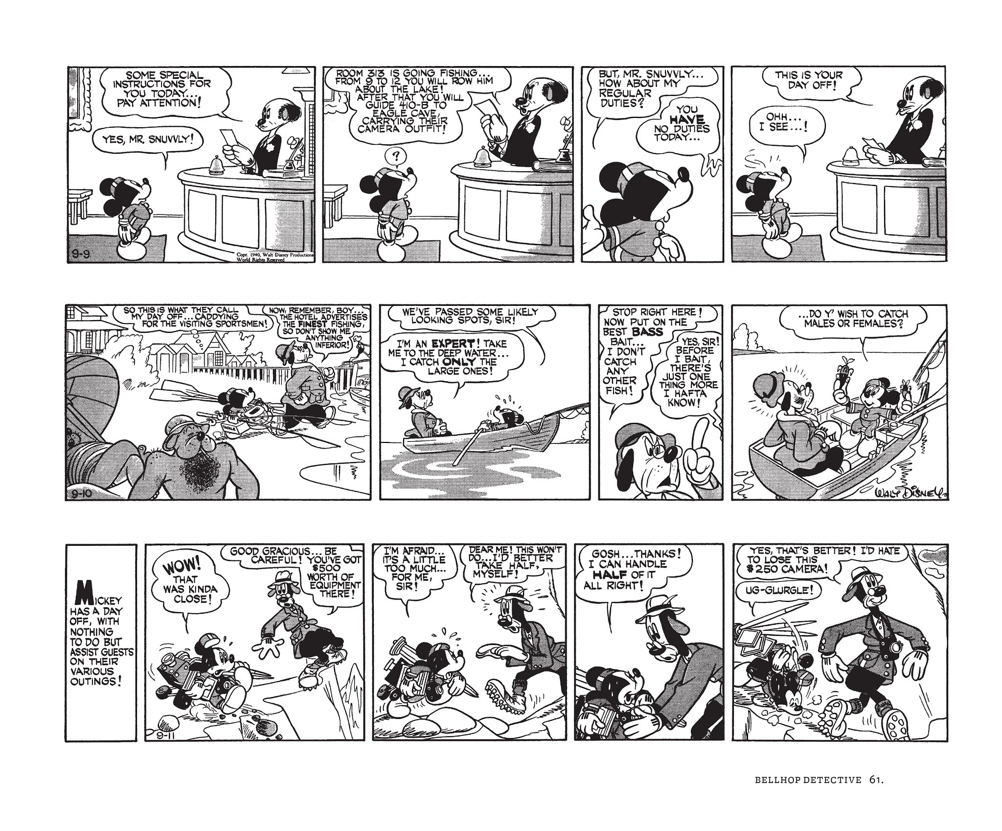 Read online Walt Disney's Mickey Mouse by Floyd Gottfredson comic -  Issue # TPB 6 (Part 1) - 61