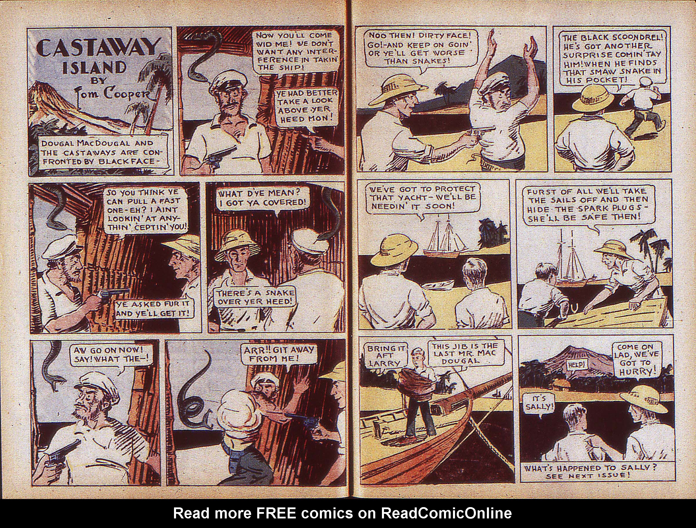 Read online Adventure Comics (1938) comic -  Issue #4 - 35
