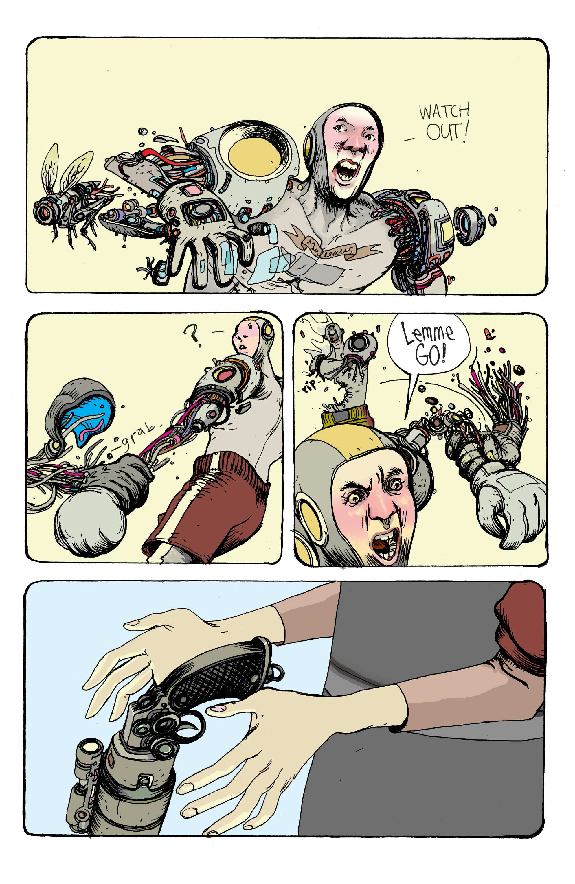 Read online Pop Gun War: Chain Letter comic -  Issue # TPB (Part 2) - 25