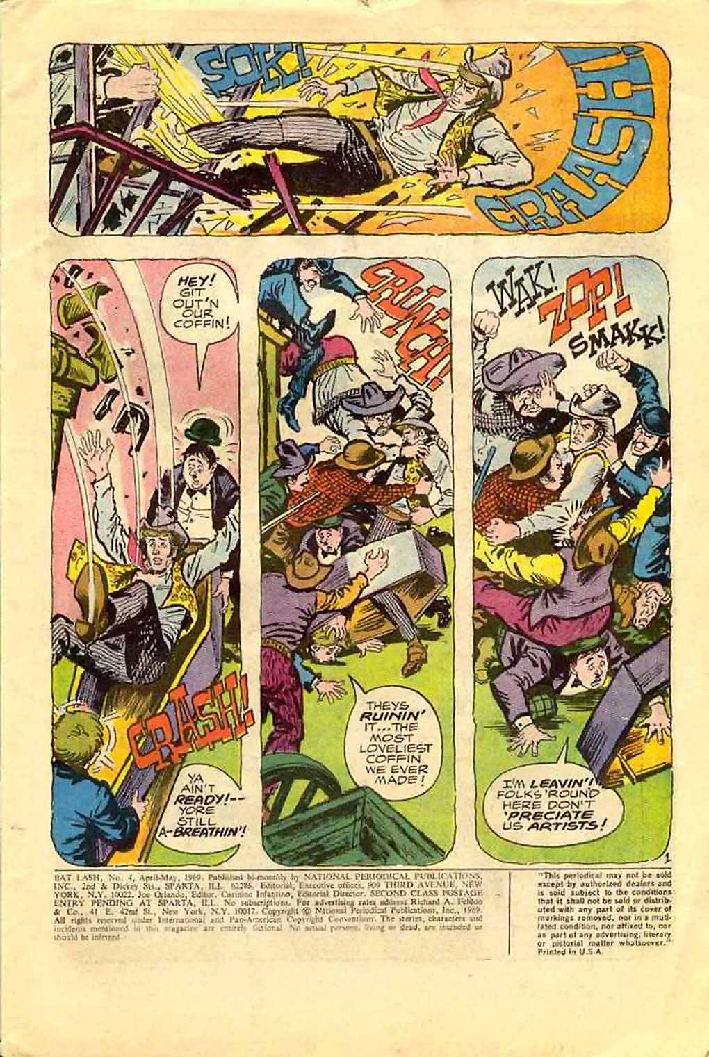 Read online Bat Lash (1968) comic -  Issue #4 - 3