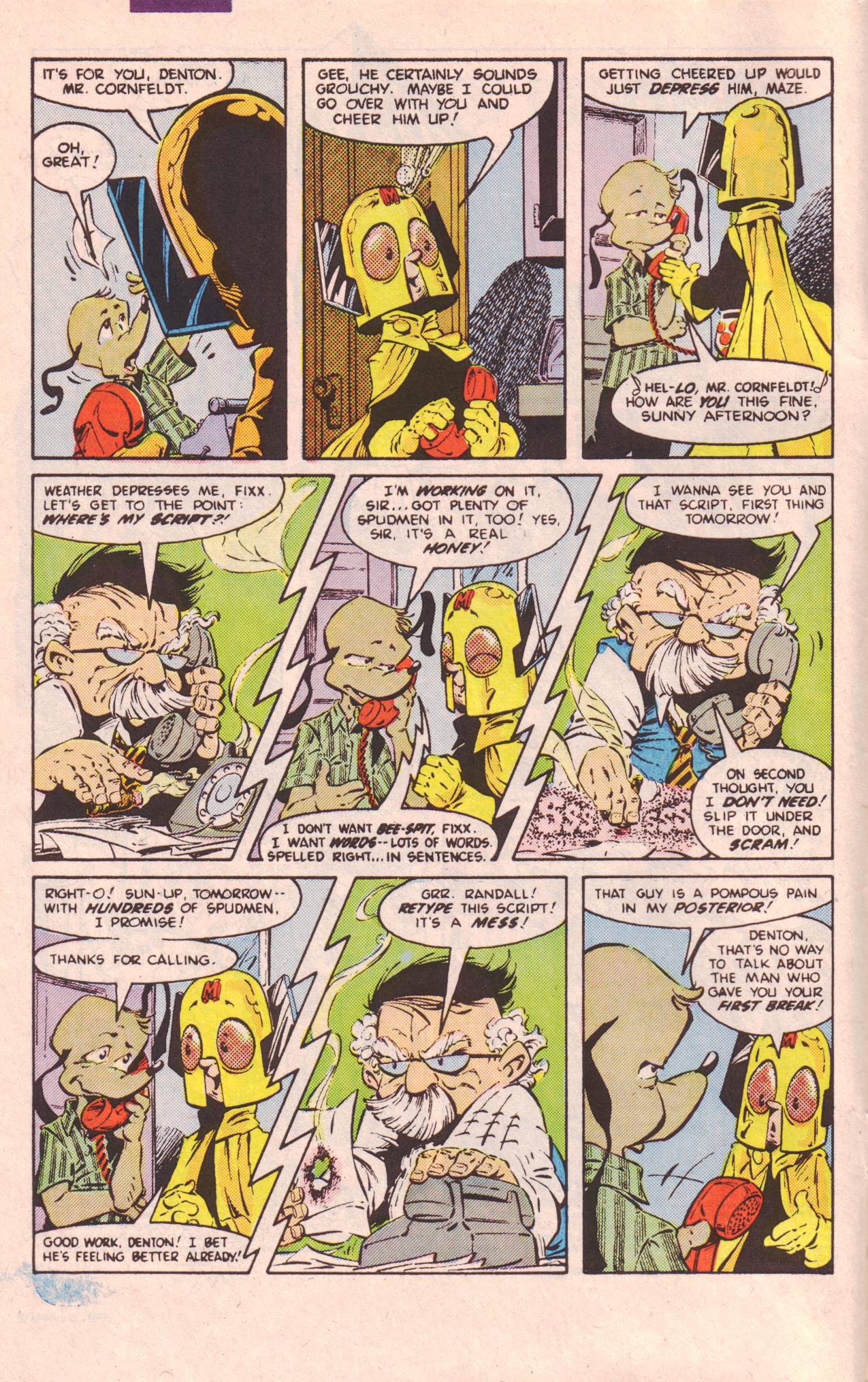 Read online 'Mazing Man comic -  Issue #5 - 3