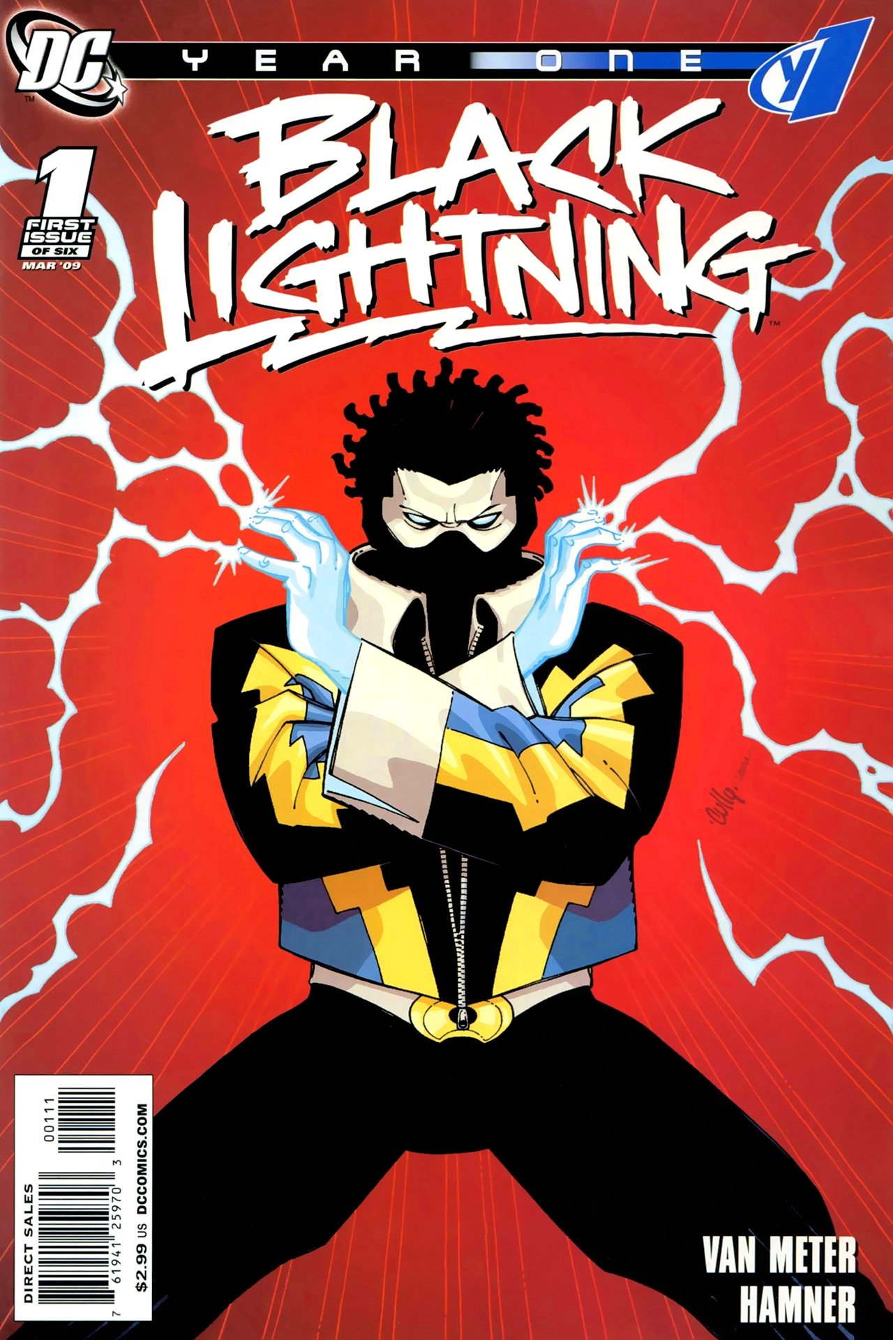 Read online Black Lightning: Year One comic -  Issue #1 - 1