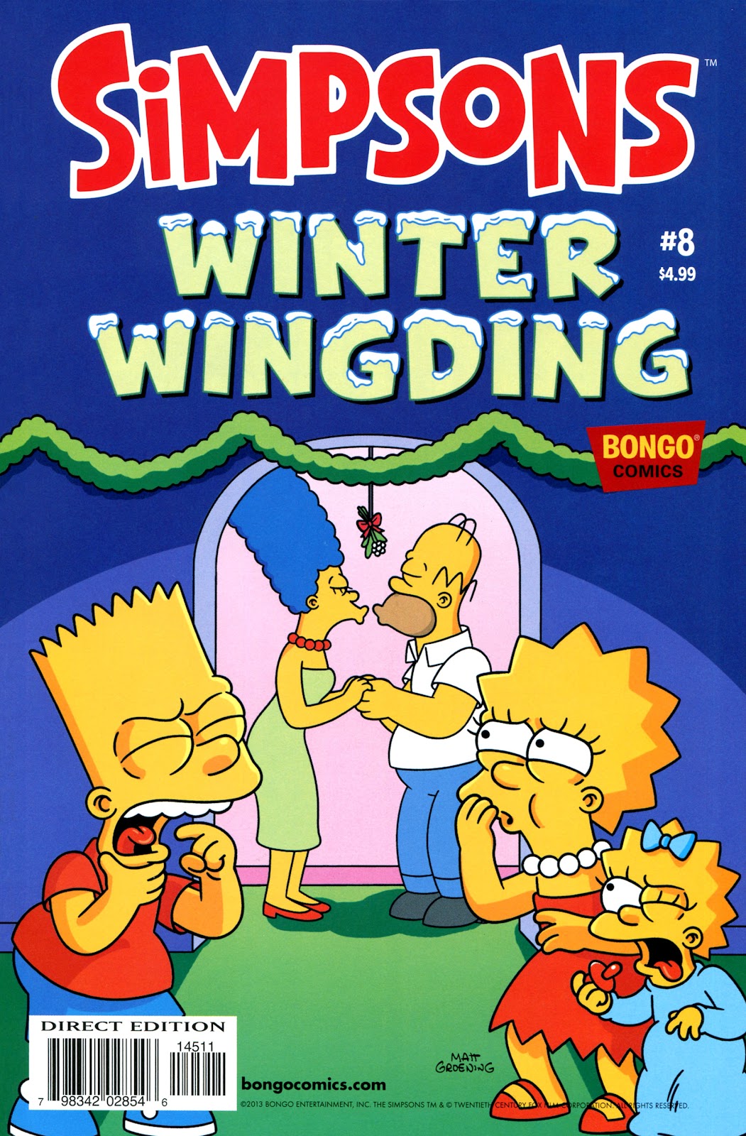 The Simpsons Winter Wingding issue 8 - Page 1
