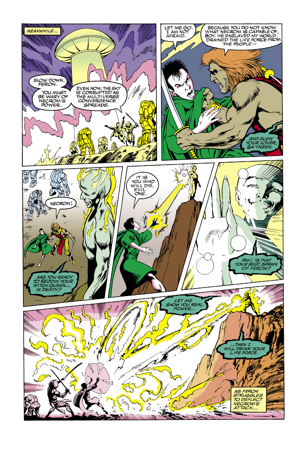 Read online Excalibur (1988) comic -  Issue #50 - 8