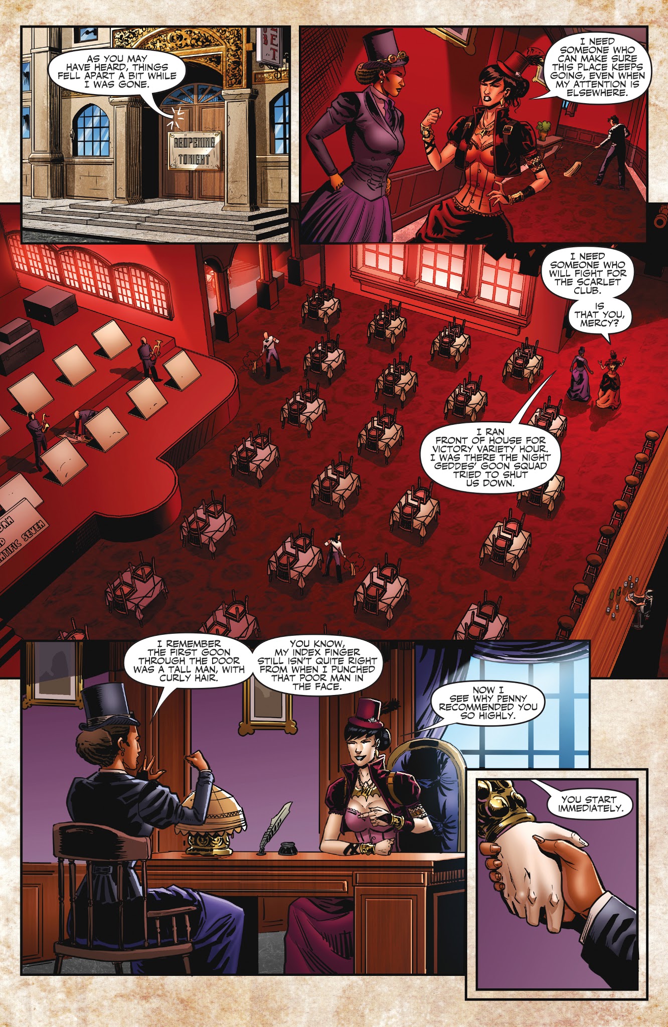 Read online Legenderry: Vampirella comic -  Issue # _TPB - 36