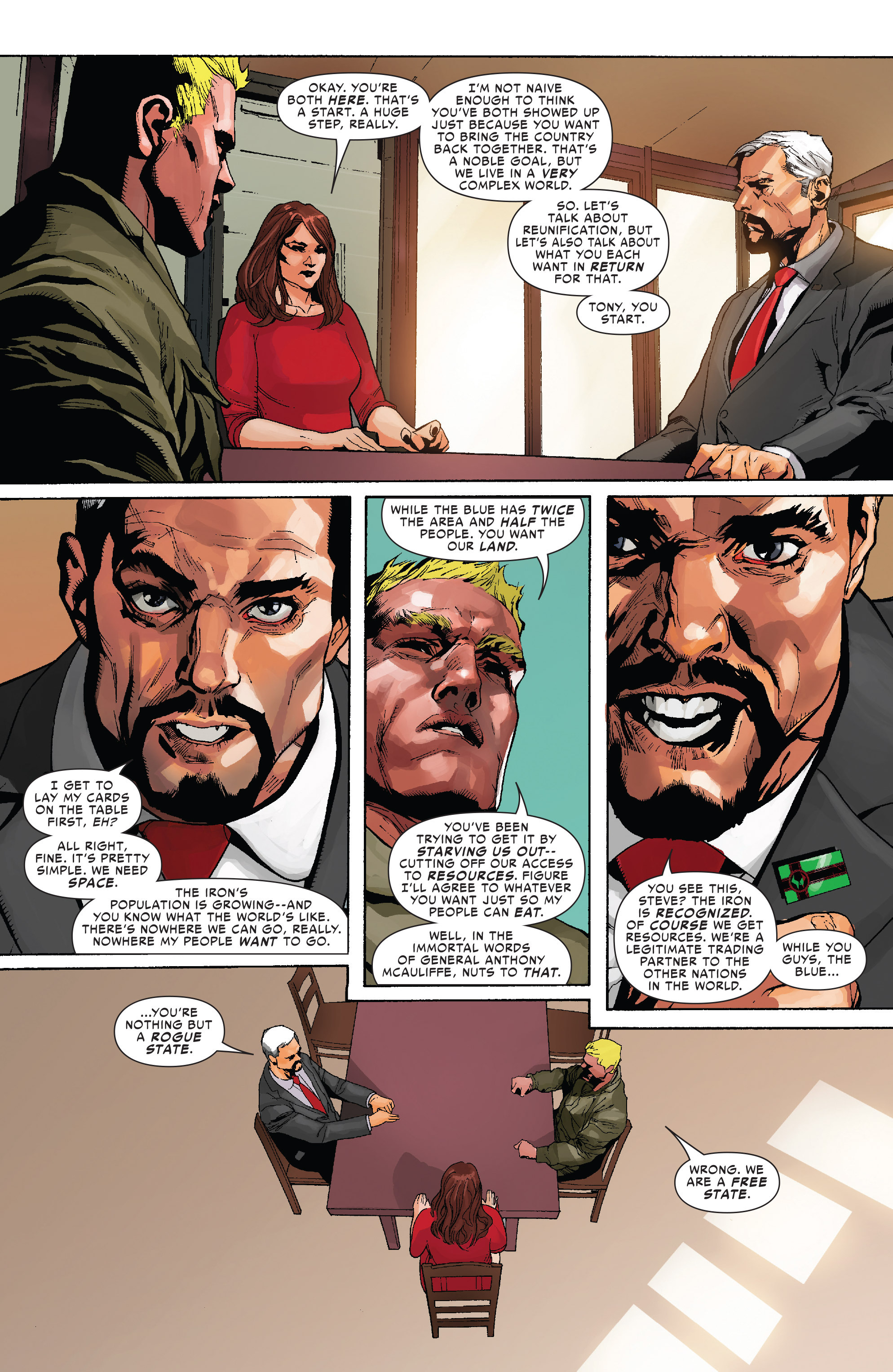 Read online Civil War (2015) comic -  Issue #1 - 31