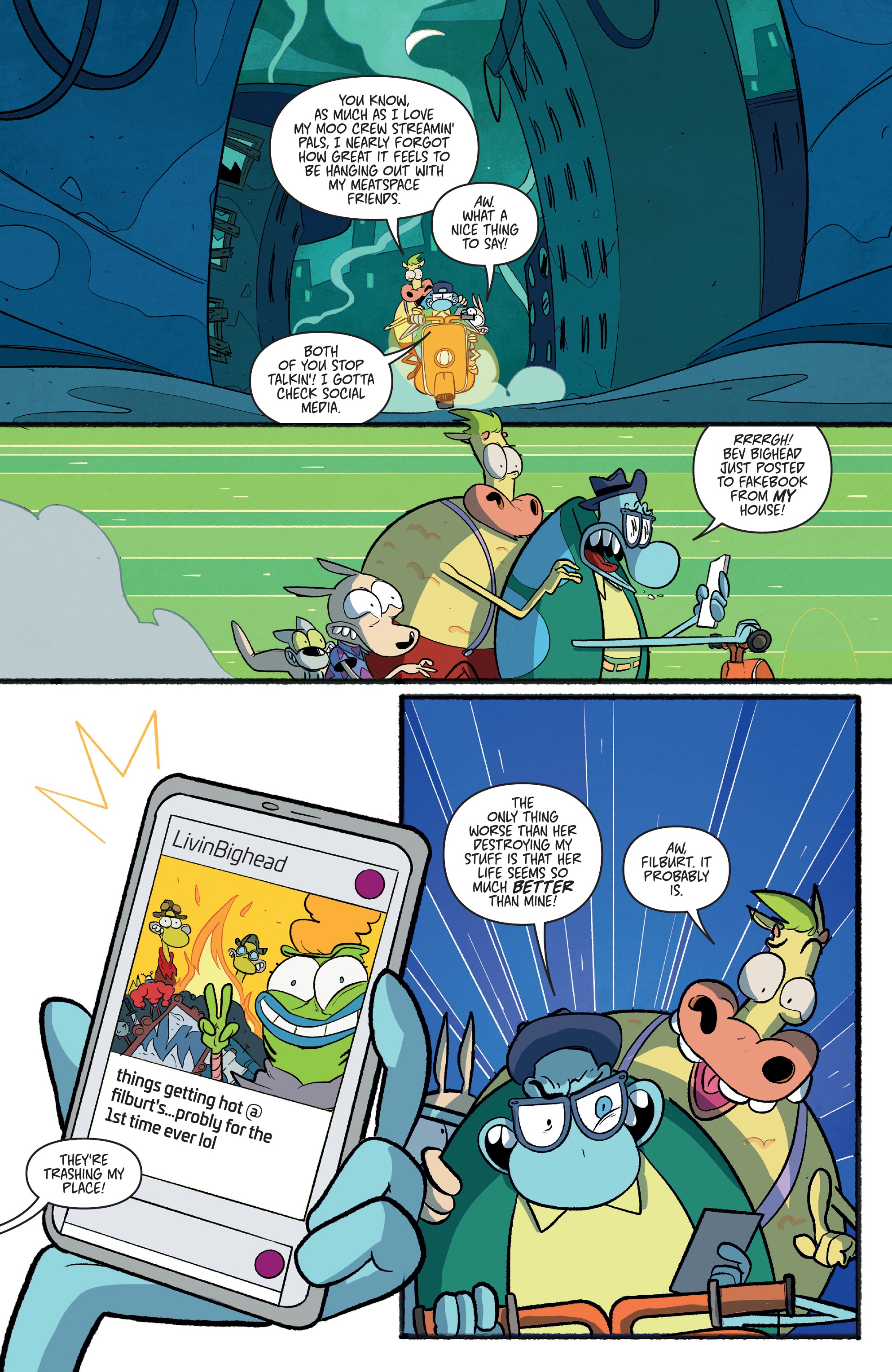 Read online Rocko's Modern Afterlife comic -  Issue #3 - 8