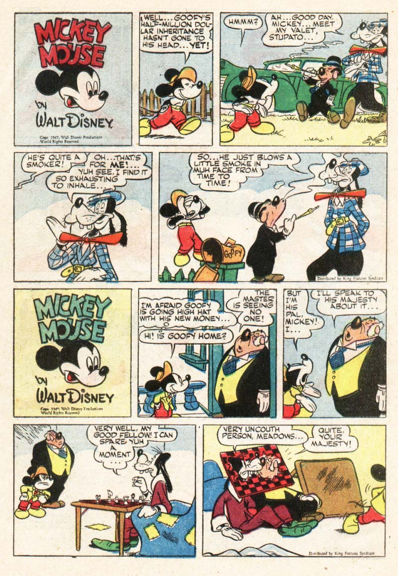 Read online Walt Disney's Comics and Stories comic -  Issue #123 - 30