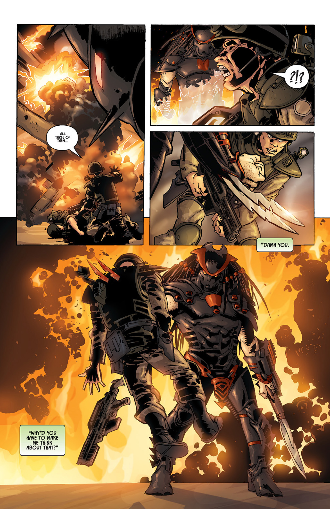 Read online Aliens vs. Predator: Three World War comic -  Issue #2 - 11