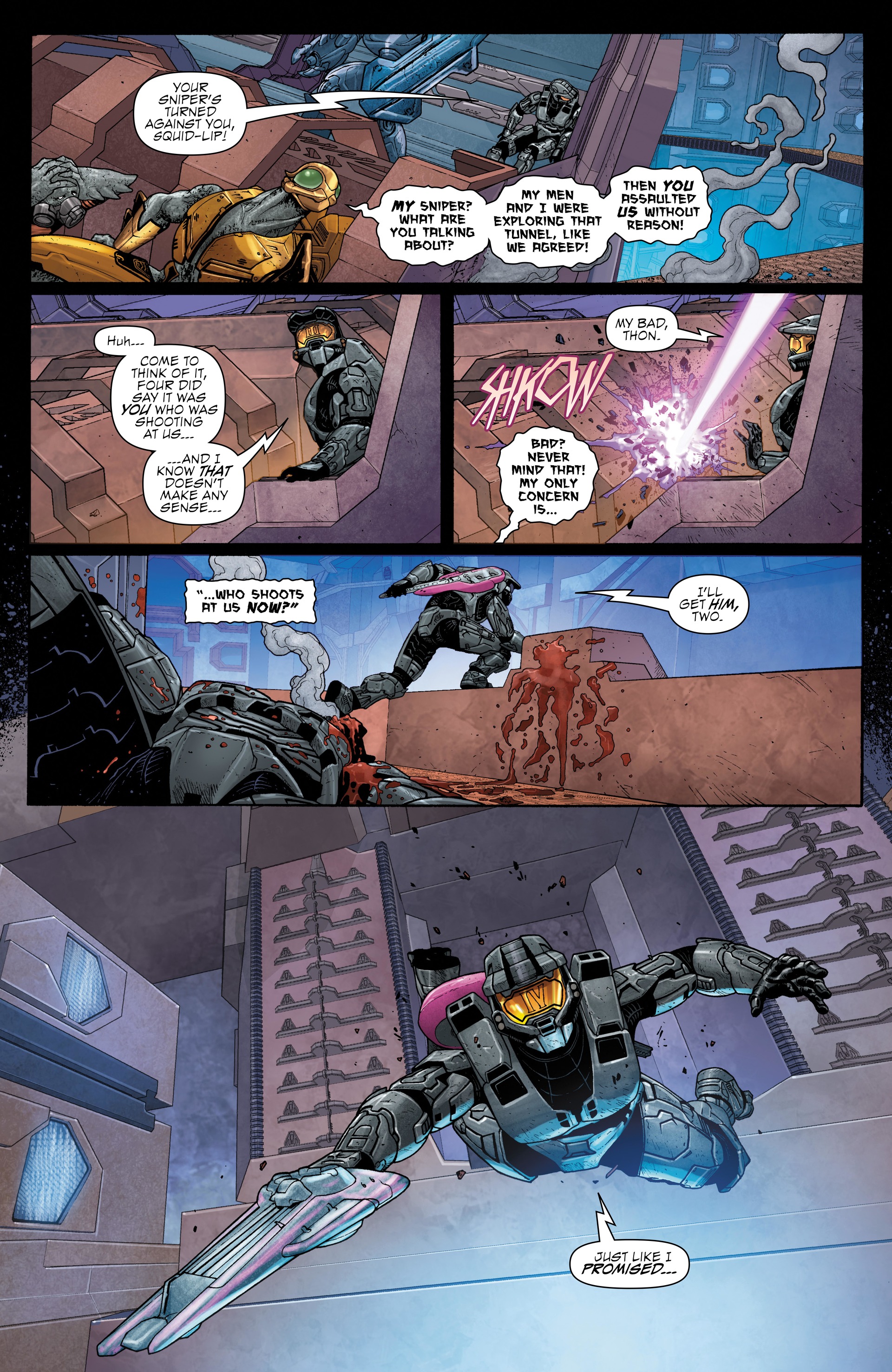 Read online Halo: Legacy Collection comic -  Issue # TPB (Part 4) - 9
