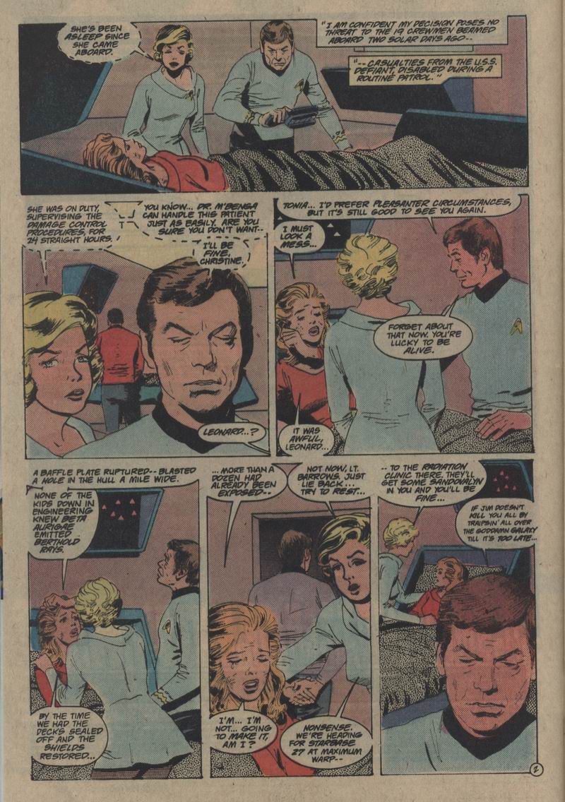 Read online Star Trek (1984) comic -  Issue #56 - 3