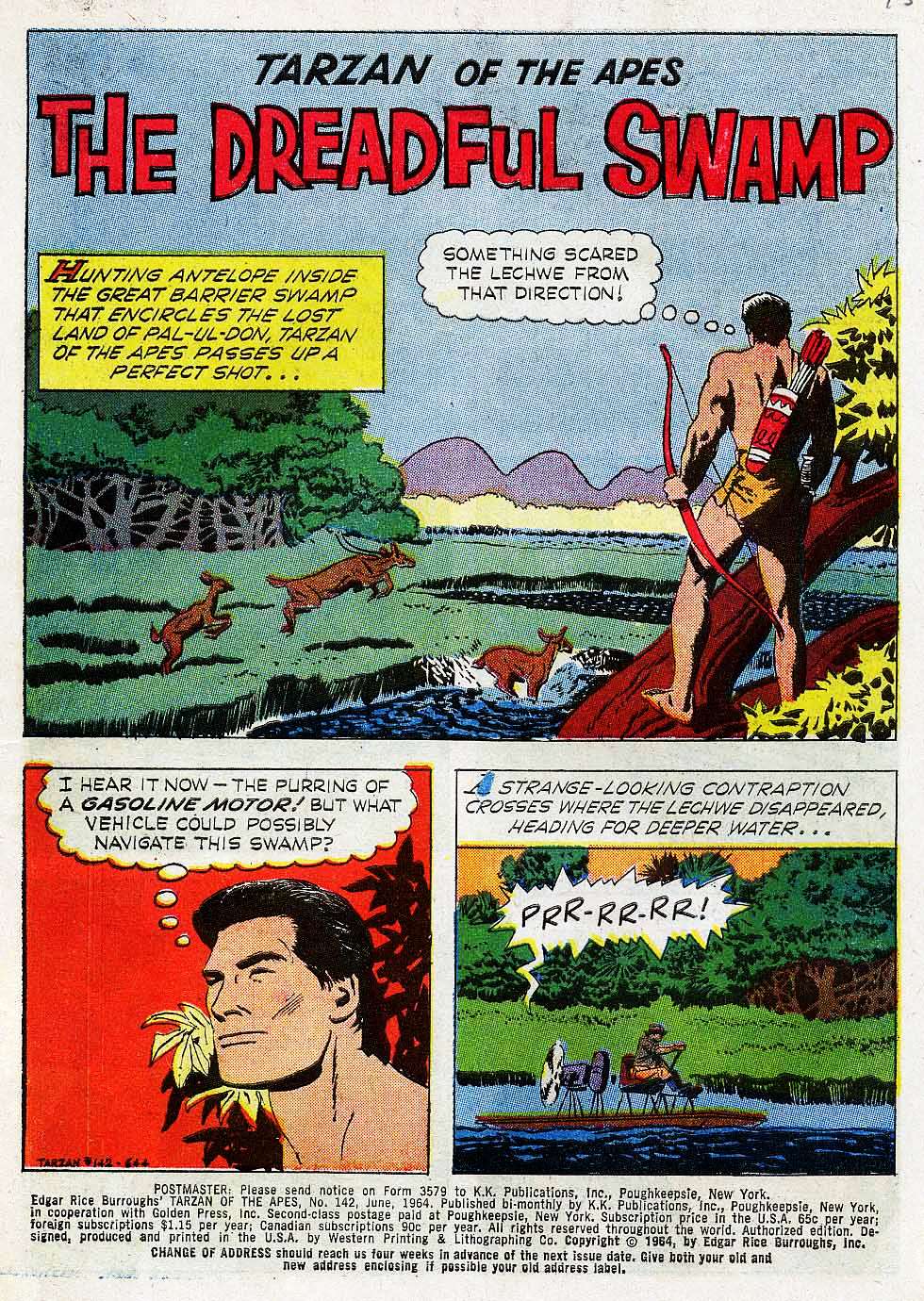 Read online Tarzan (1962) comic -  Issue #142 - 3