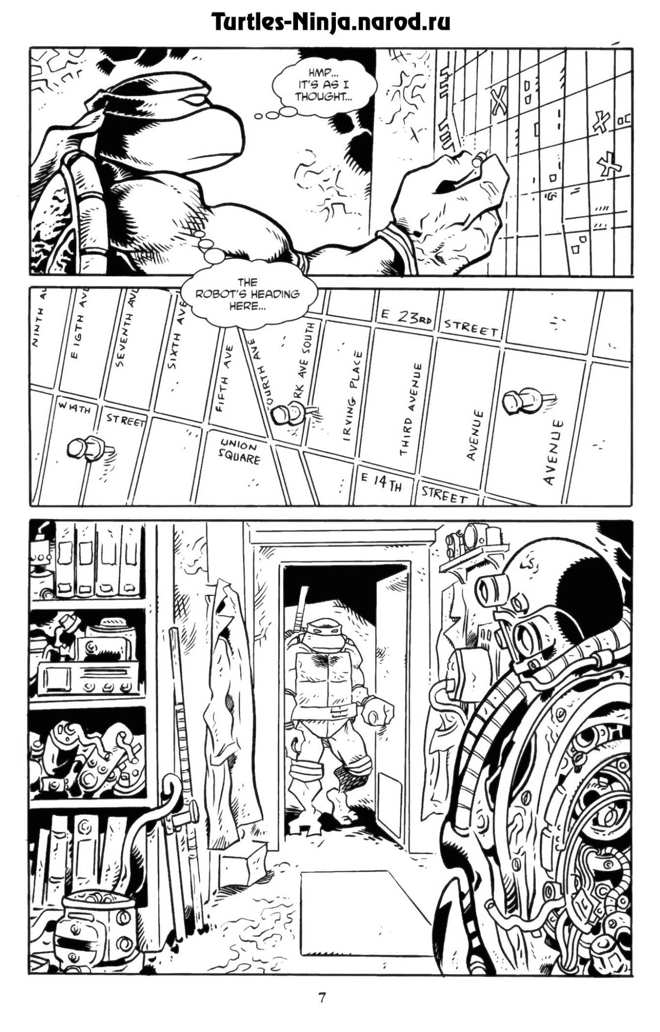Read online Donatello The Brain Thief comic -  Issue #3 - 9