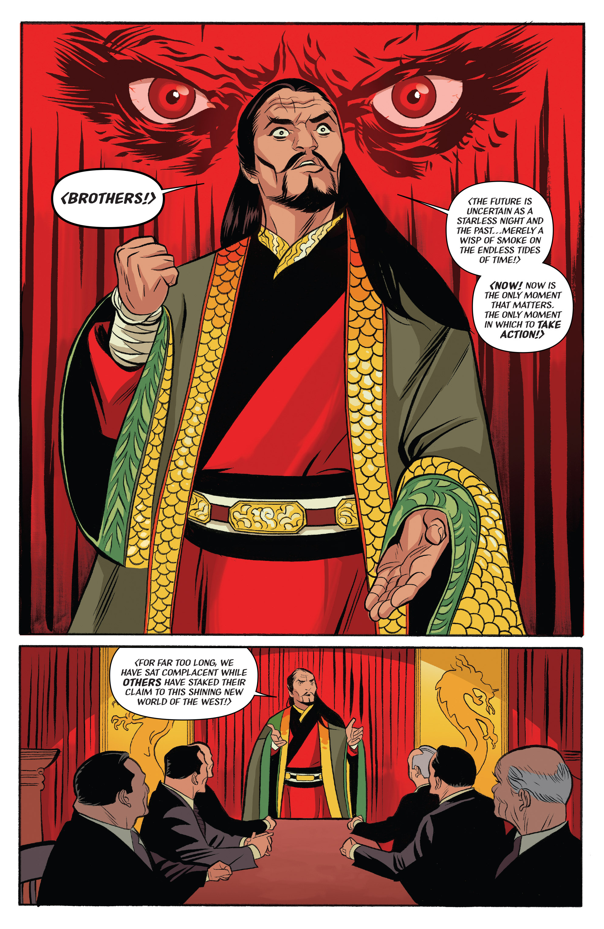 Read online The Shadow: Year One comic -  Issue #9 - 10