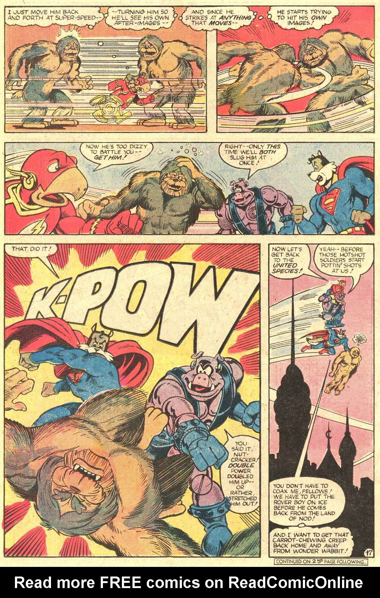 Read online Captain Carrot and His Amazing Zoo Crew! comic -  Issue #15 - 19