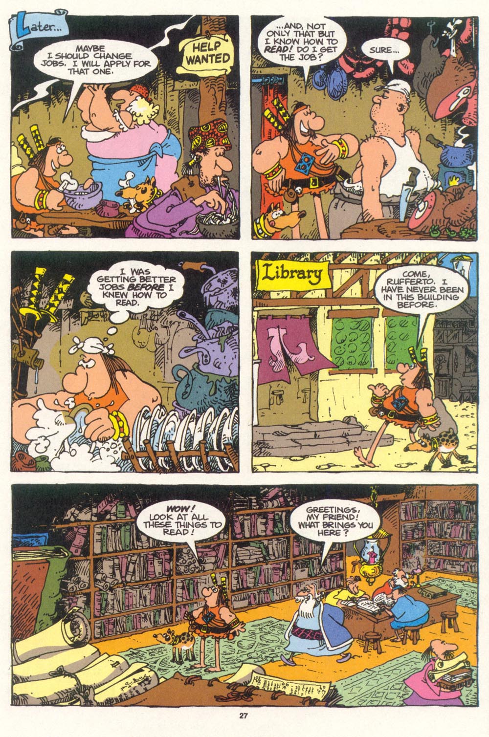 Read online Sergio Aragonés Groo the Wanderer comic -  Issue #100 - 28