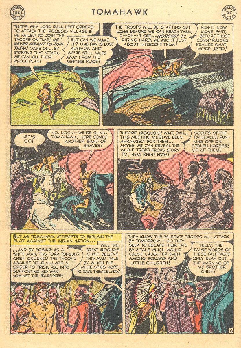 Read online Tomahawk comic -  Issue #8 - 10