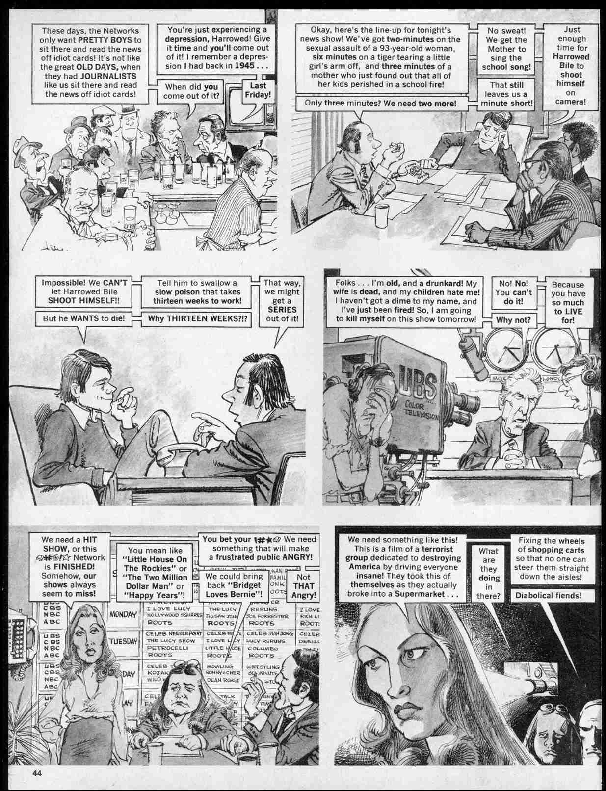 Read online MAD comic -  Issue #192 - 46