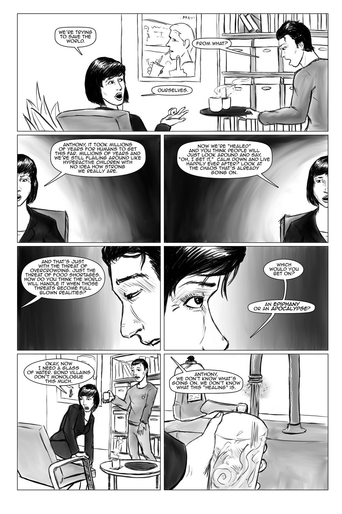 Read online Healed comic -  Issue #3 - 16