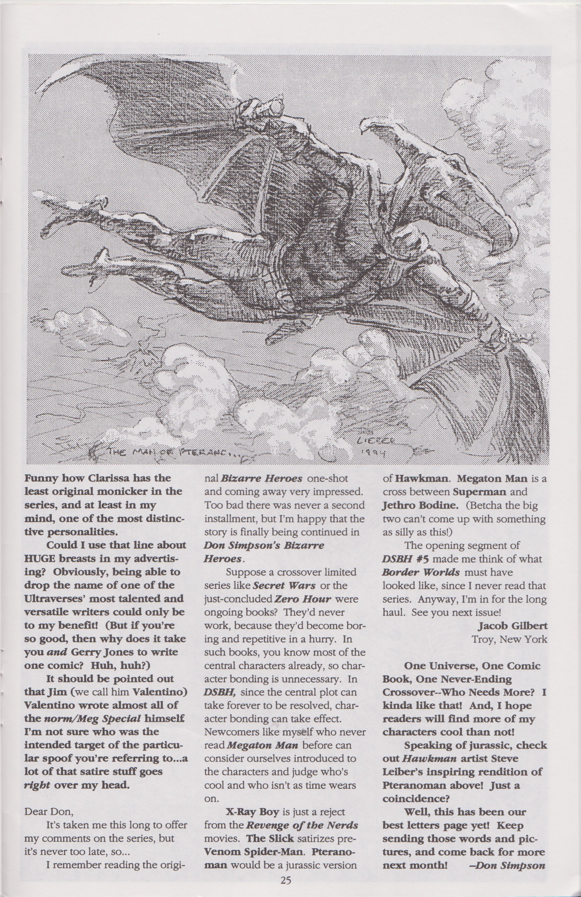 Read online Don Simpson's Bizarre Heroes comic -  Issue #7 - 27