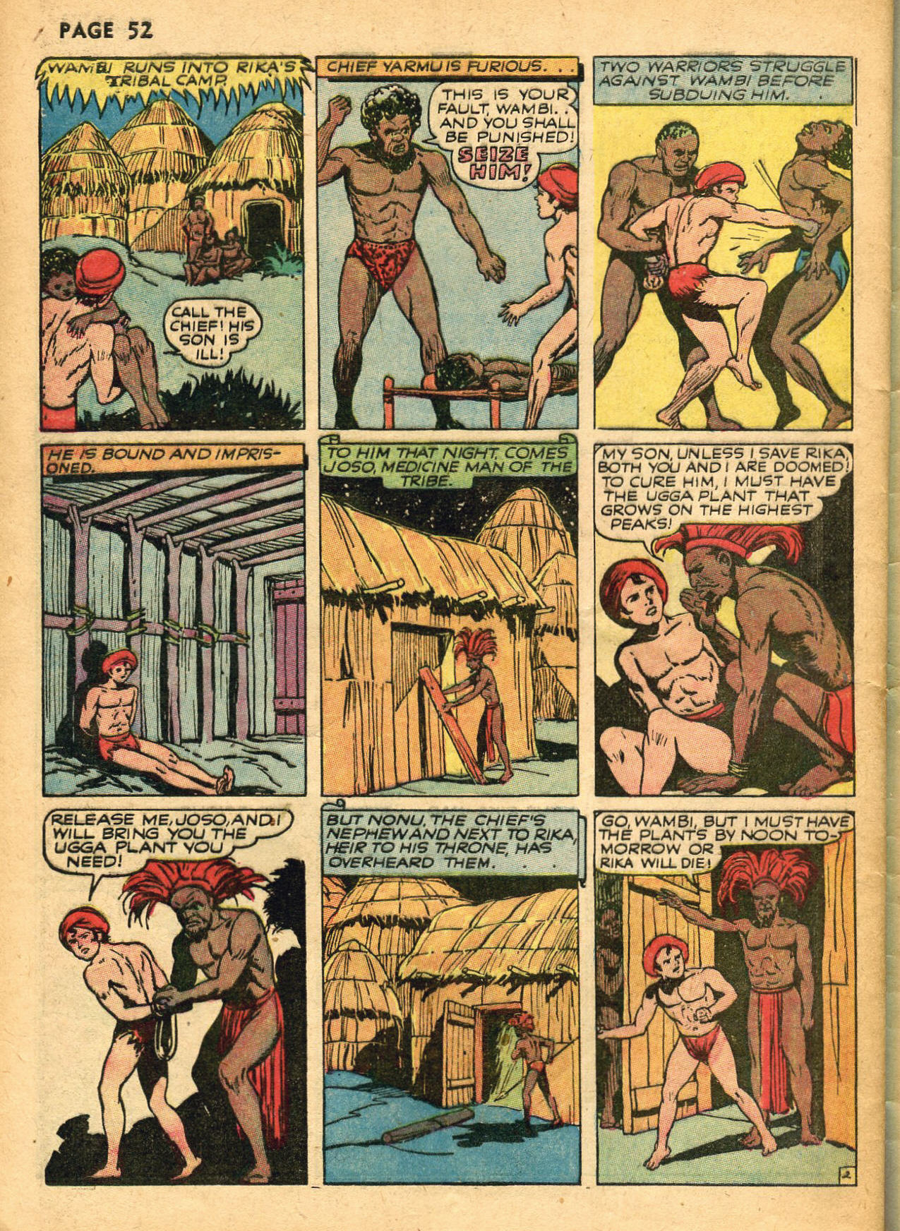 Read online Wambi Jungle Boy comic -  Issue #1 - 55
