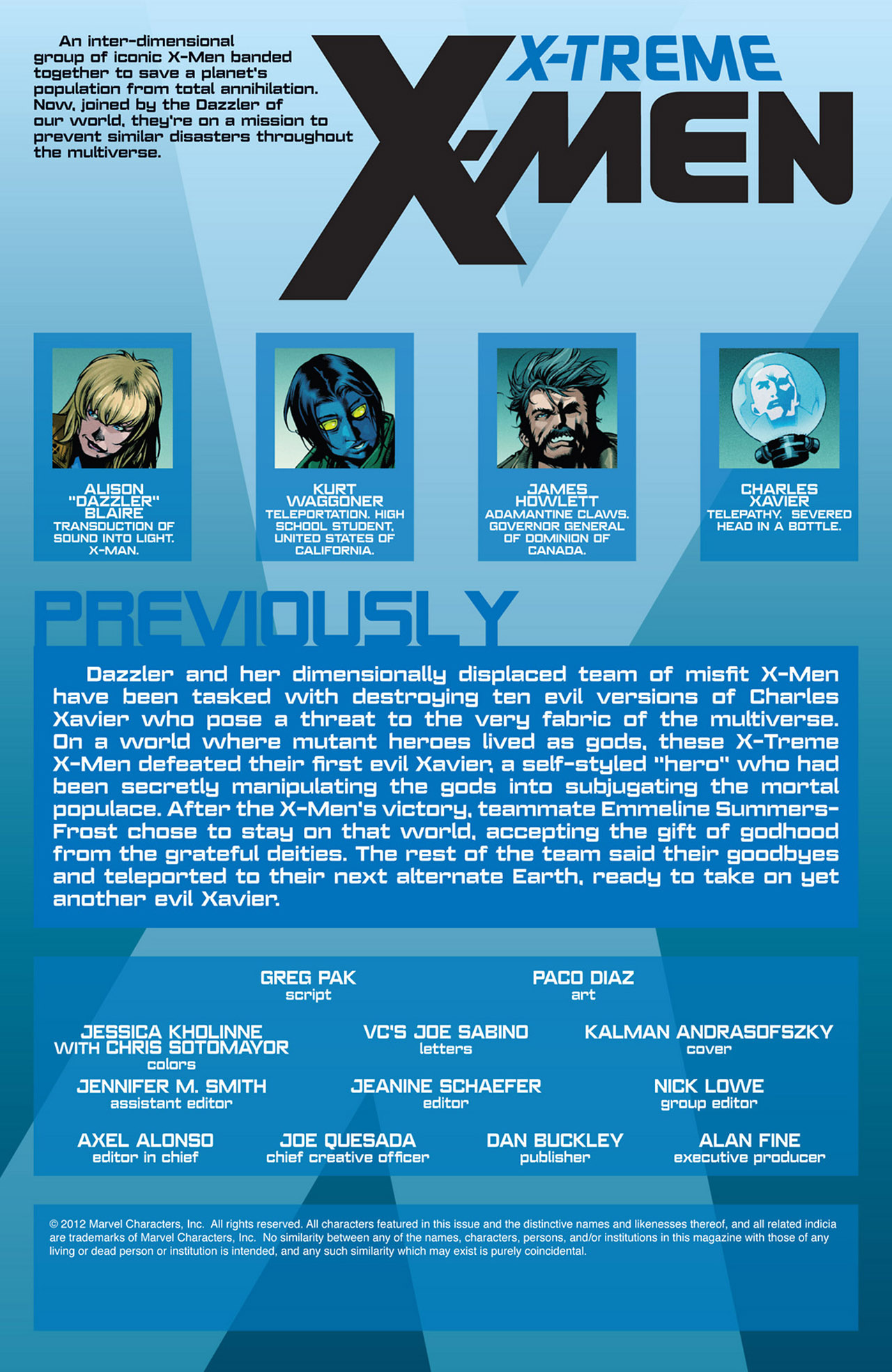 Read online X-Treme X-Men (2012) comic -  Issue #4 - 2