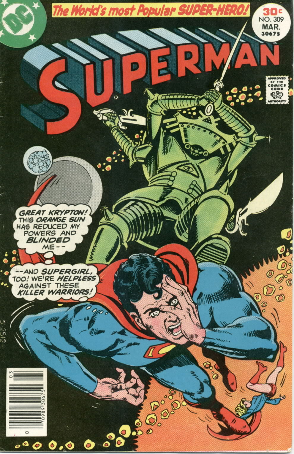 Read online Superman (1939) comic -  Issue #309 - 1