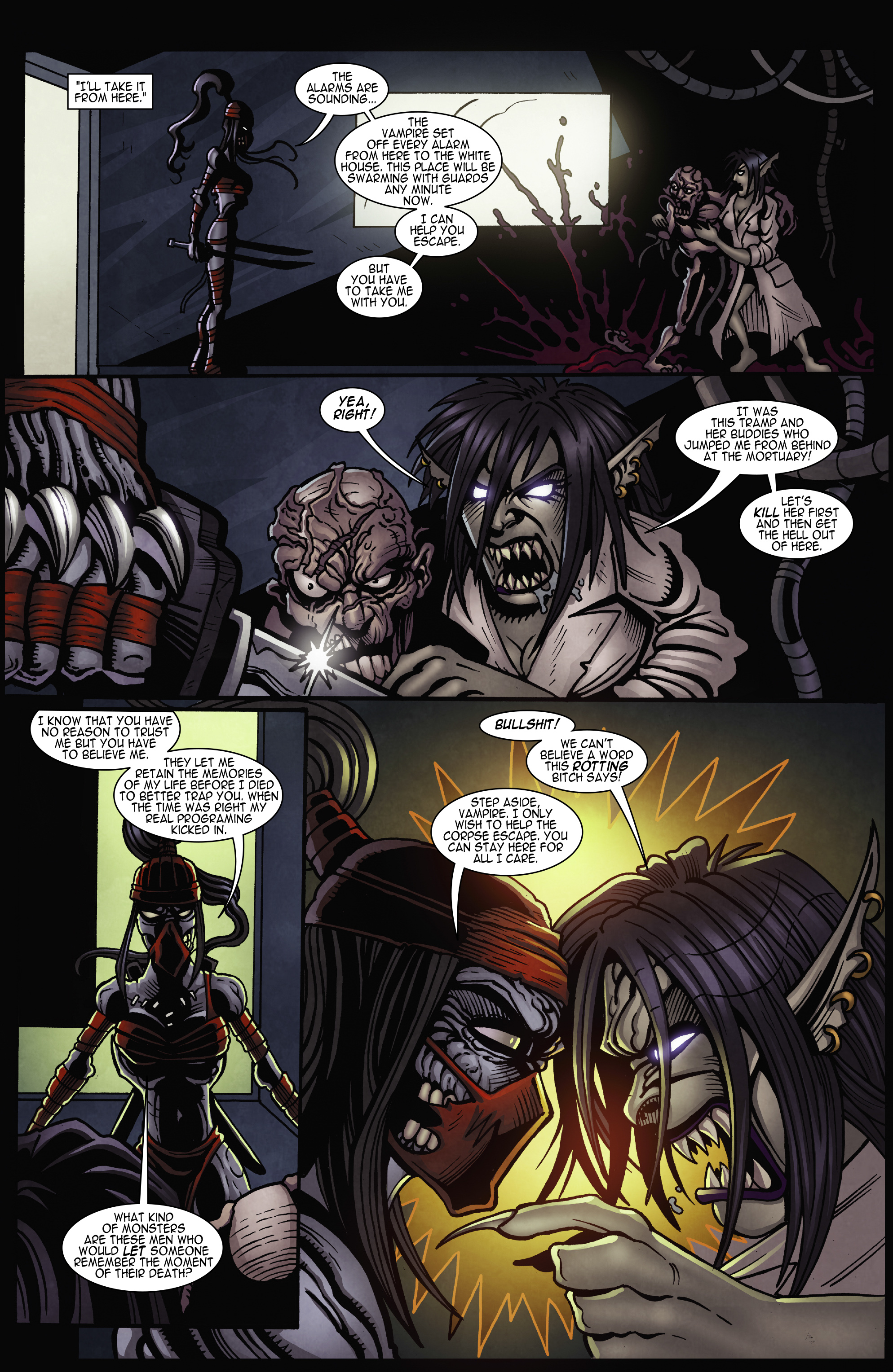 Read online The Living Corpse: Exhumed comic -  Issue #6 - 9