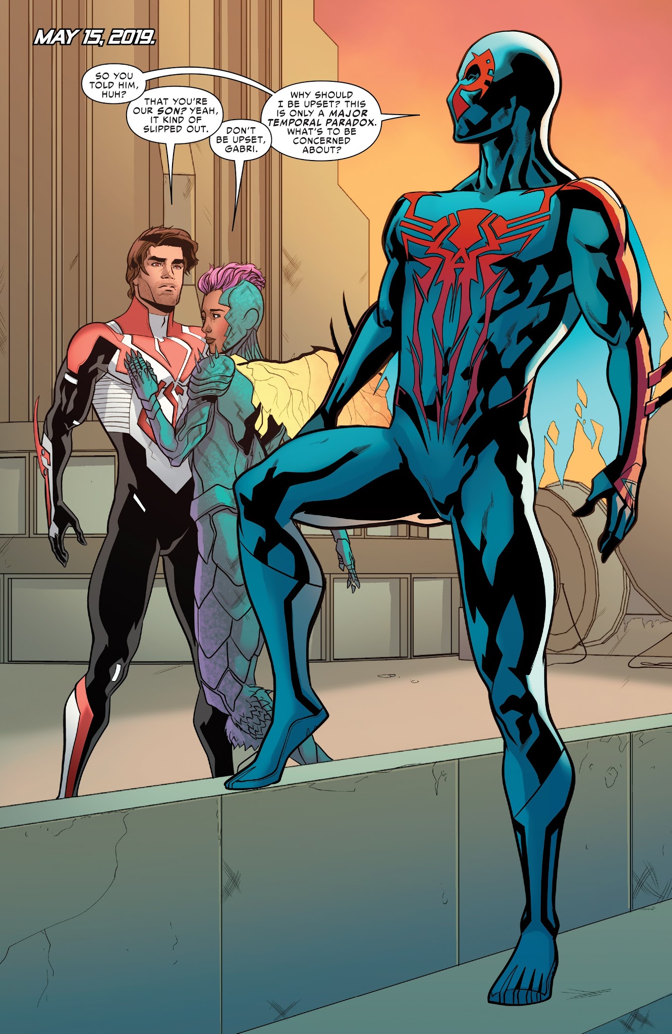 Read online Spider-Man 2099 (2015) comic -  Issue #25 - 4