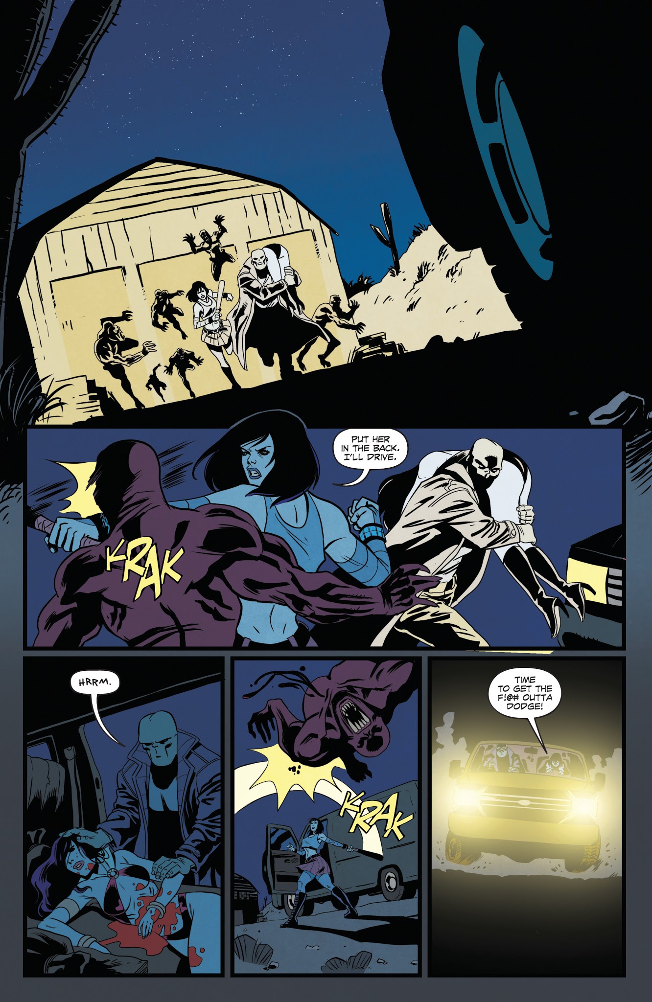 Read online Hack/Slash vs. Vampirella comic -  Issue #4 - 7