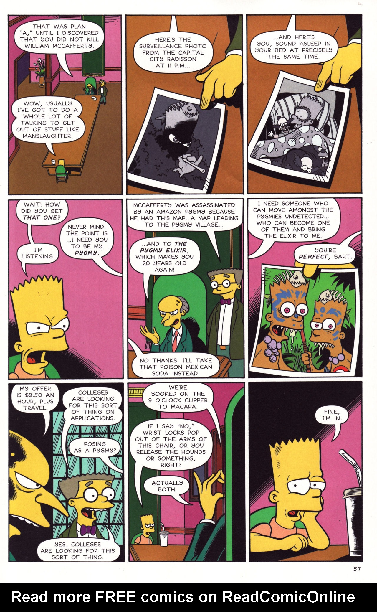 Read online Treehouse of Horror comic -  Issue #13 - 58