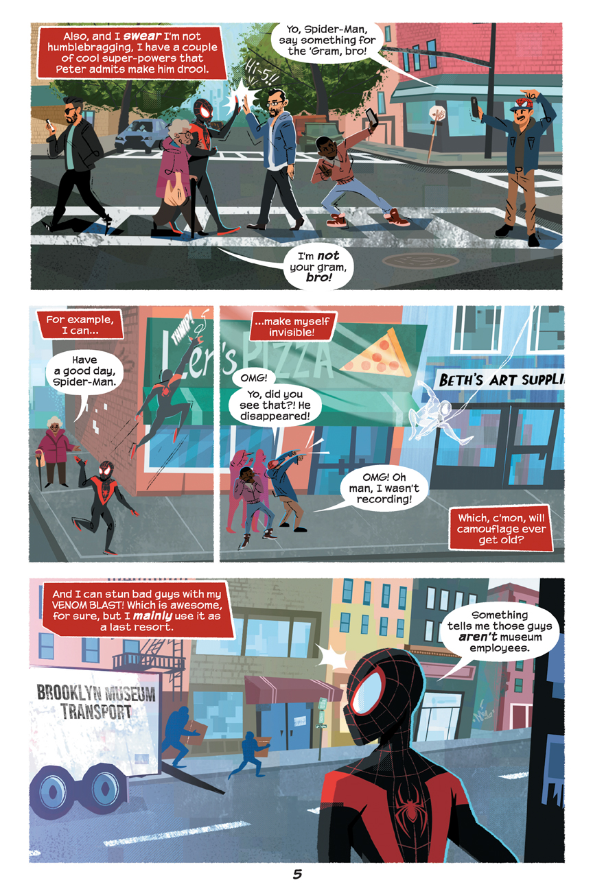 Read online Miles Morales: Shock Waves comic -  Issue # TPB - 9