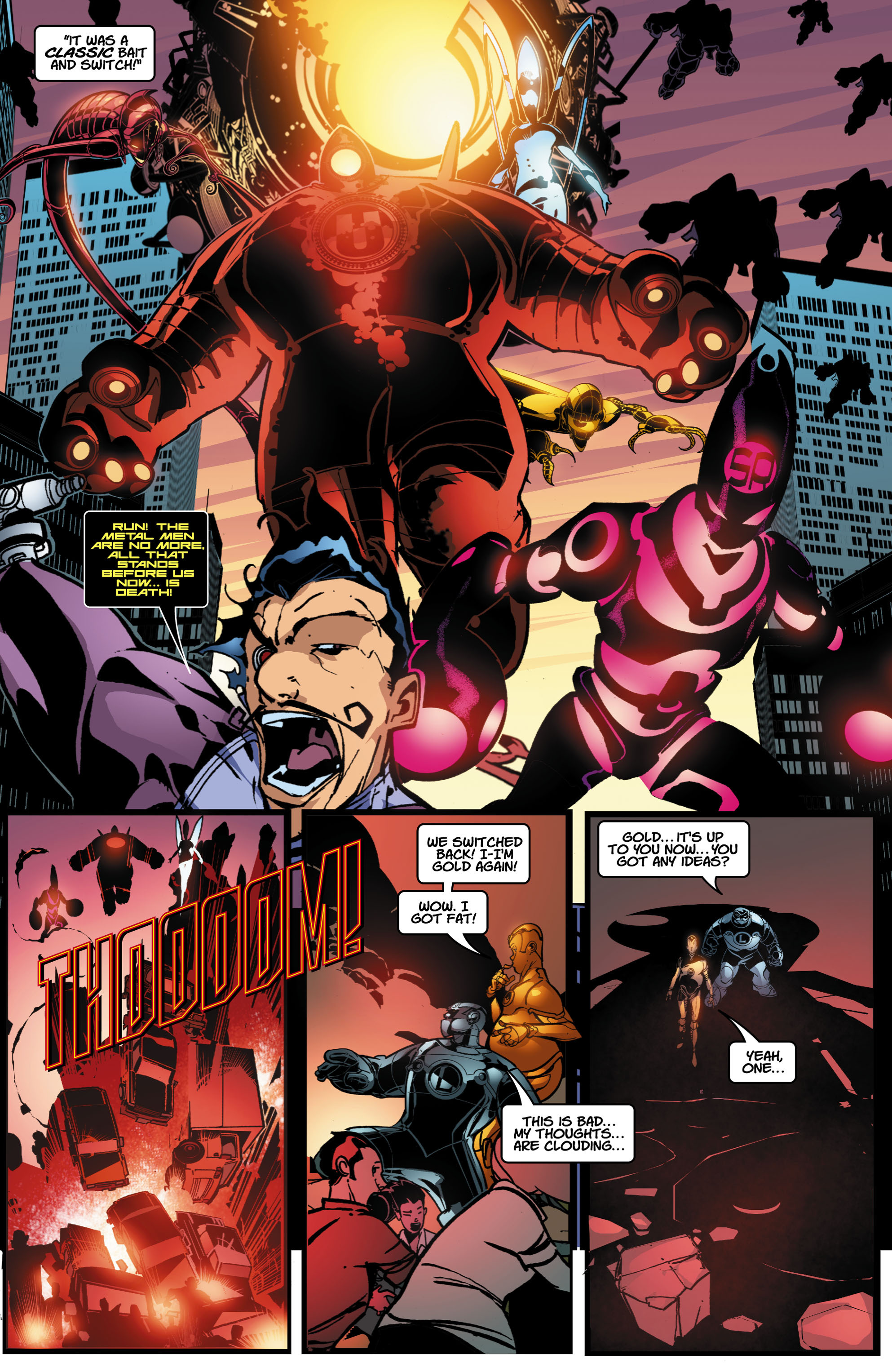 Read online Metal Men (2007) comic -  Issue #6 - 22