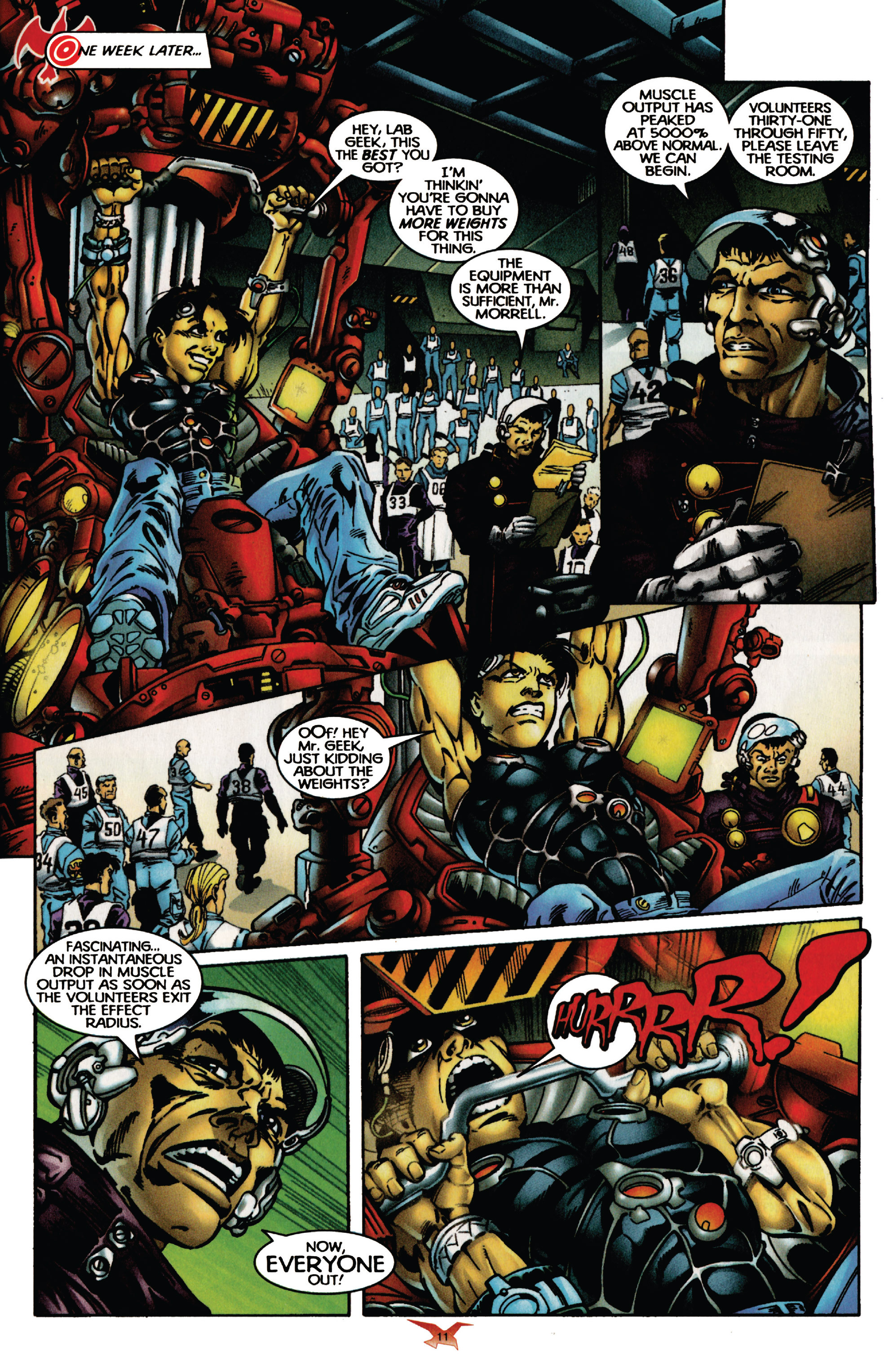 Read online Harbinger: Acts of God comic -  Issue # Full - 13