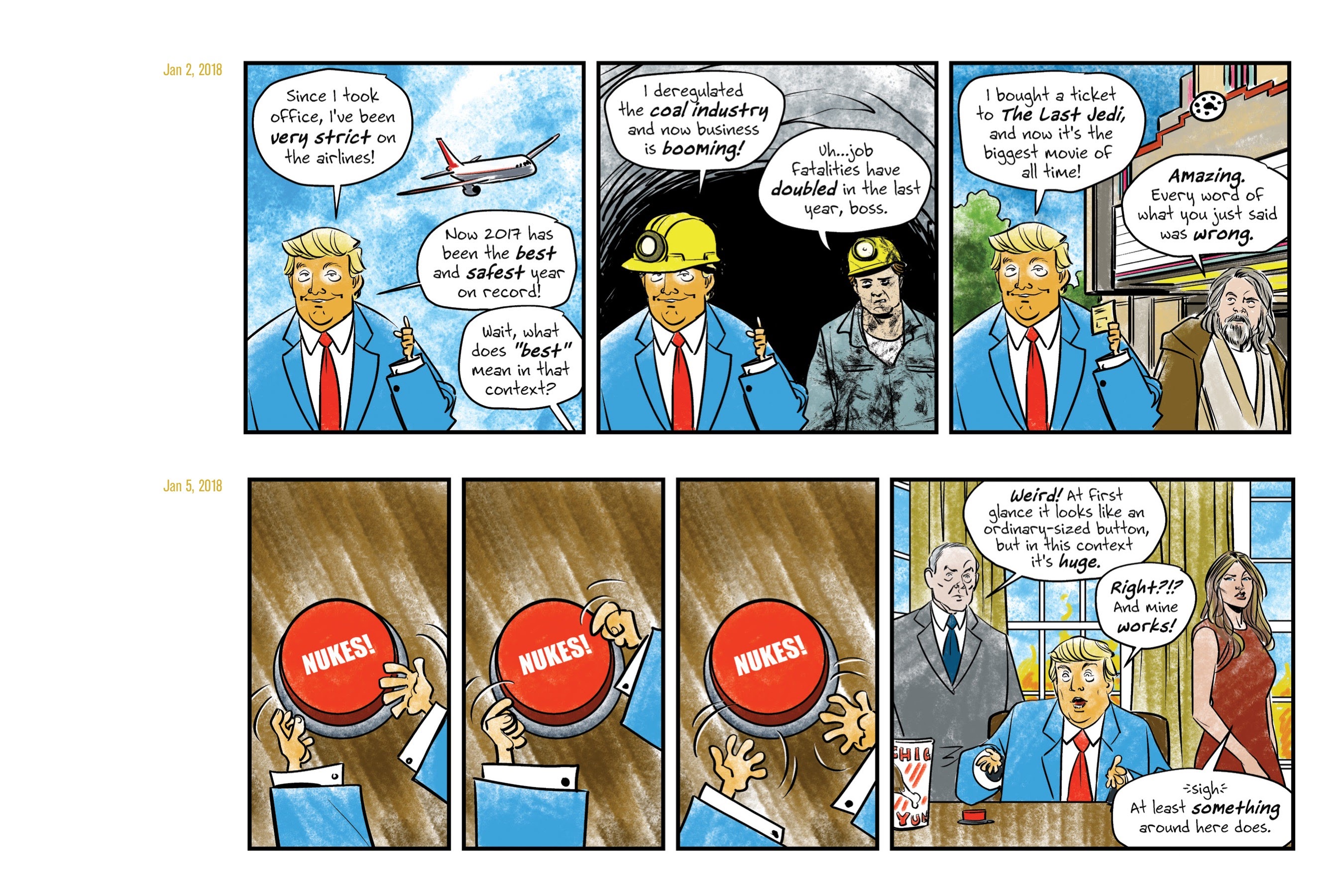 Read online Lil' Donnie: Executive Privilege comic -  Issue # TPB - 66