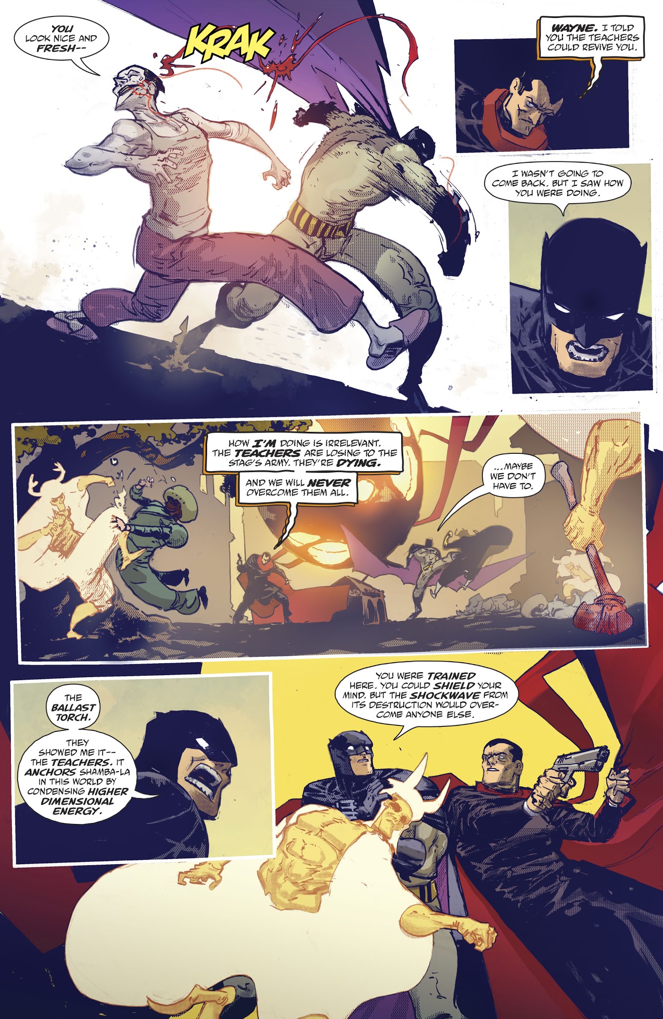 Read online Batman/Shadow comic -  Issue #6 - 14