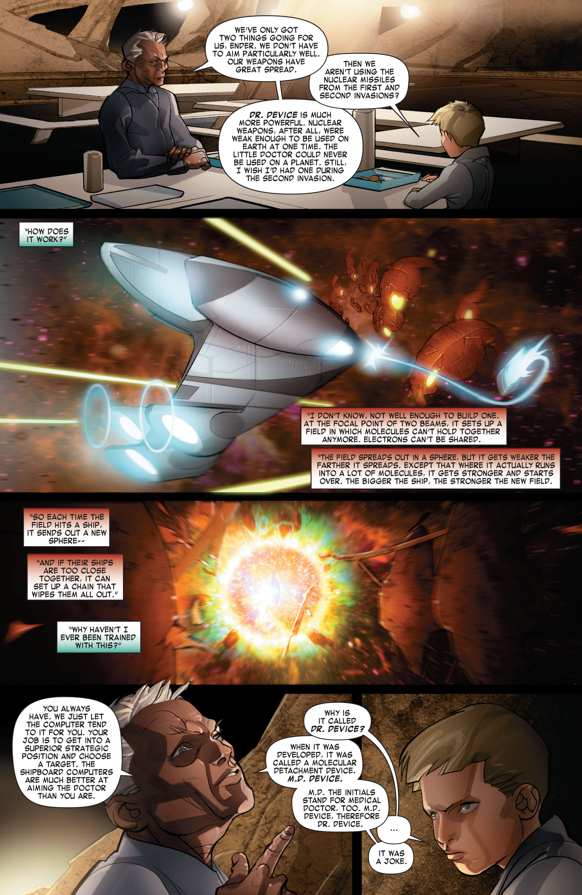 Read online Ender's Game: Command School comic -  Issue #5 - 9