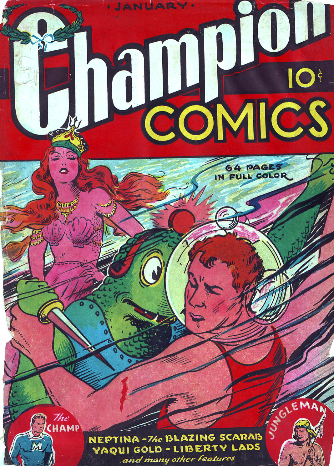Read online Champion Comics comic -  Issue #3 - 1
