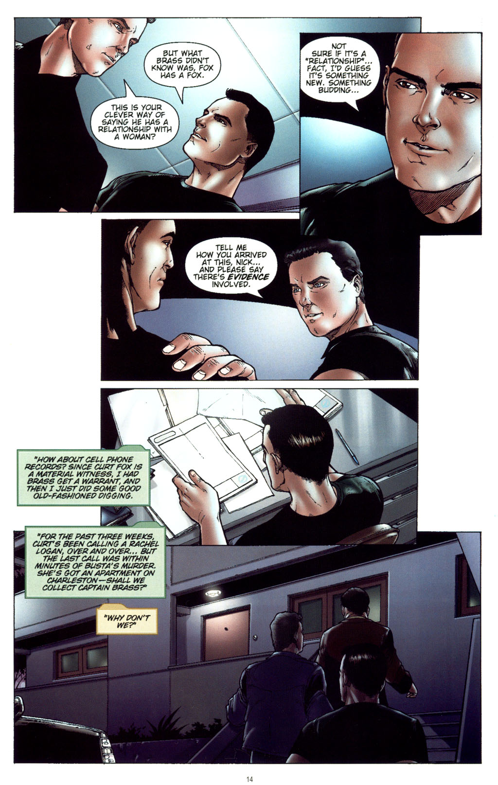 Read online CSI: Crime Scene Investigation: Bad Rap comic -  Issue #5 - 17