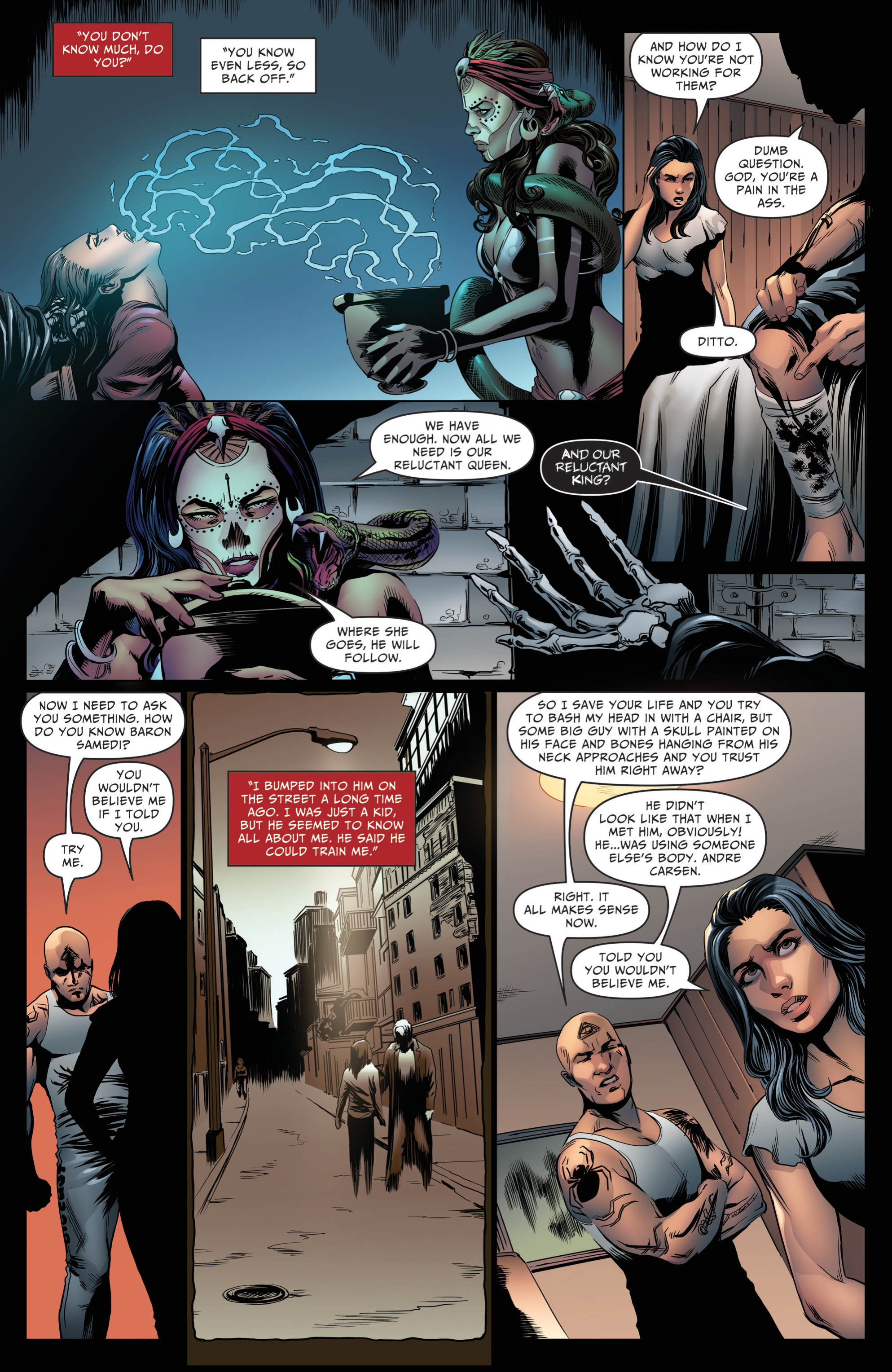 Read online Grimm Fairy Tales: Day of the Dead comic -  Issue #3 - 21