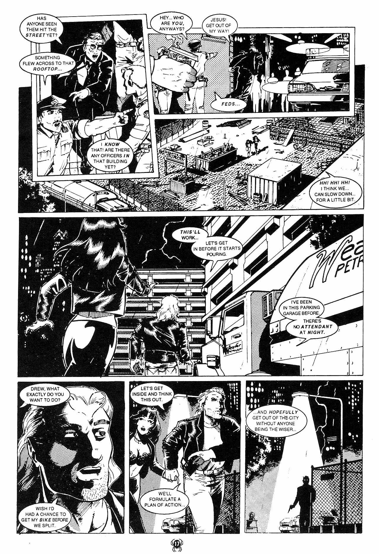 Read online Fangs of the Widow comic -  Issue #6 - 19