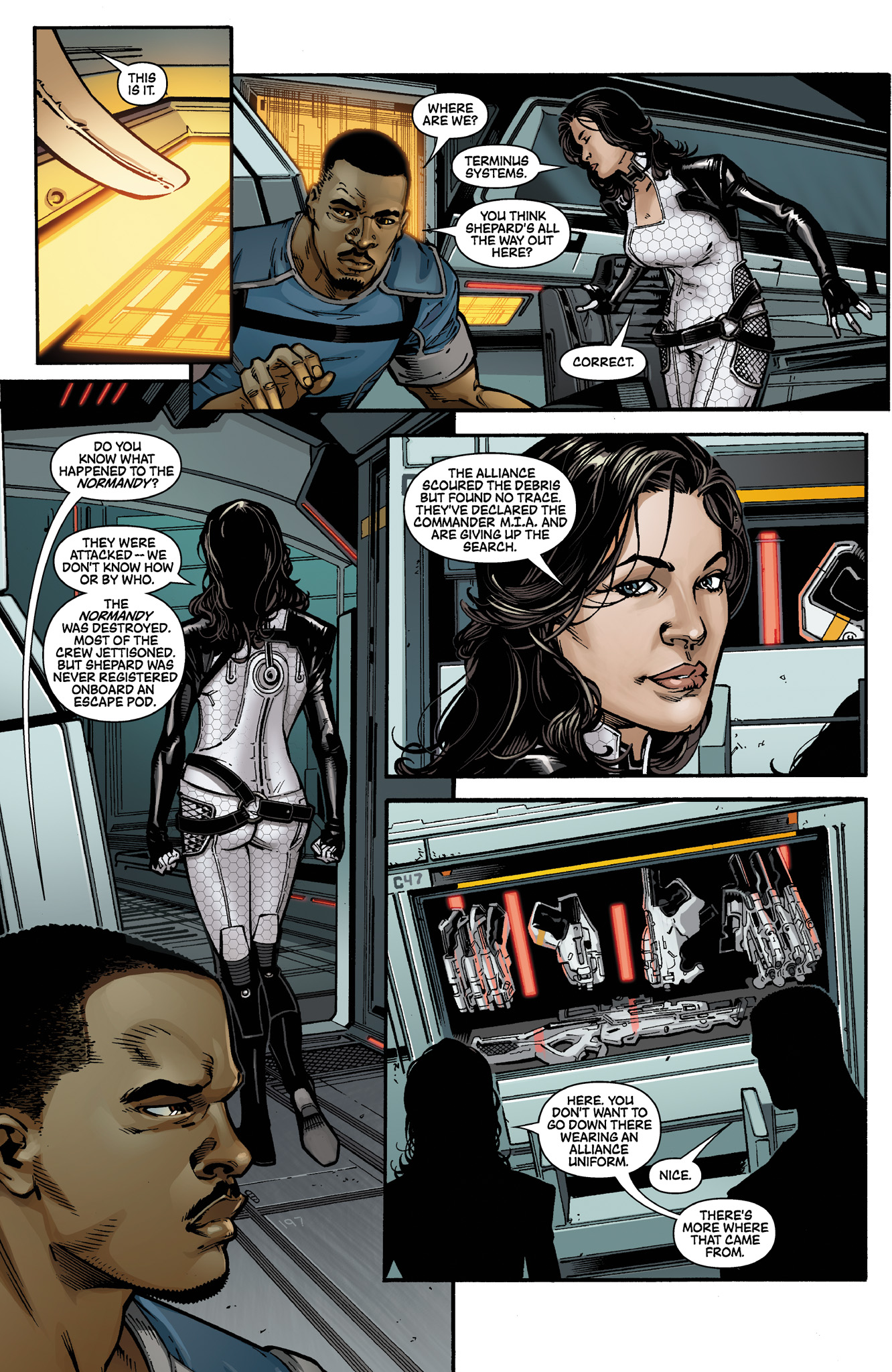Read online Mass Effect: Foundation comic -  Issue #5 - 11