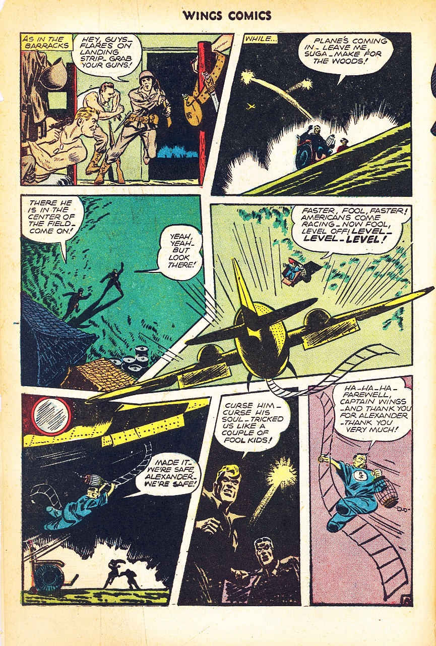 Read online Wings Comics comic -  Issue #71 - 10