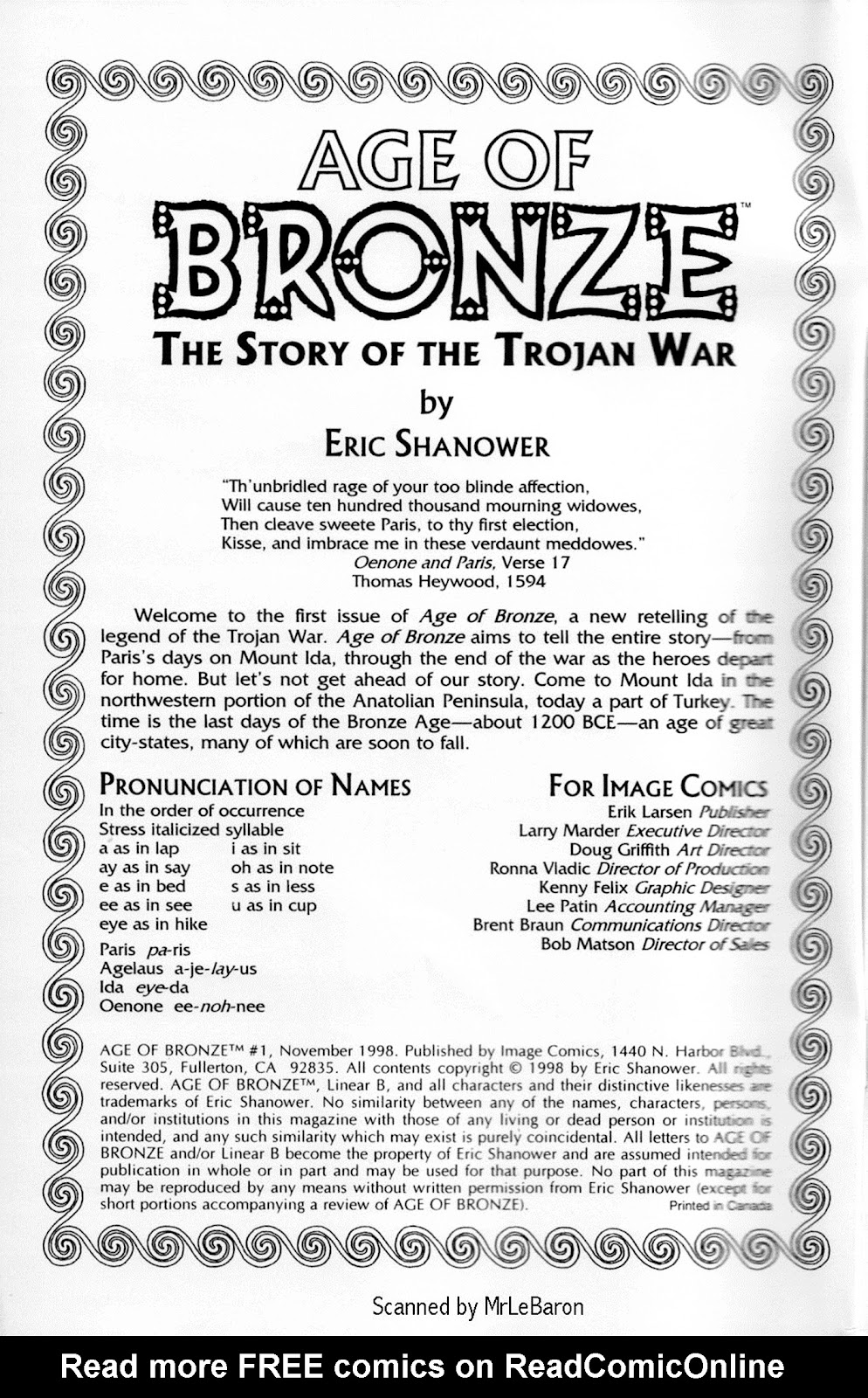 Age of Bronze issue 1 - Page 2