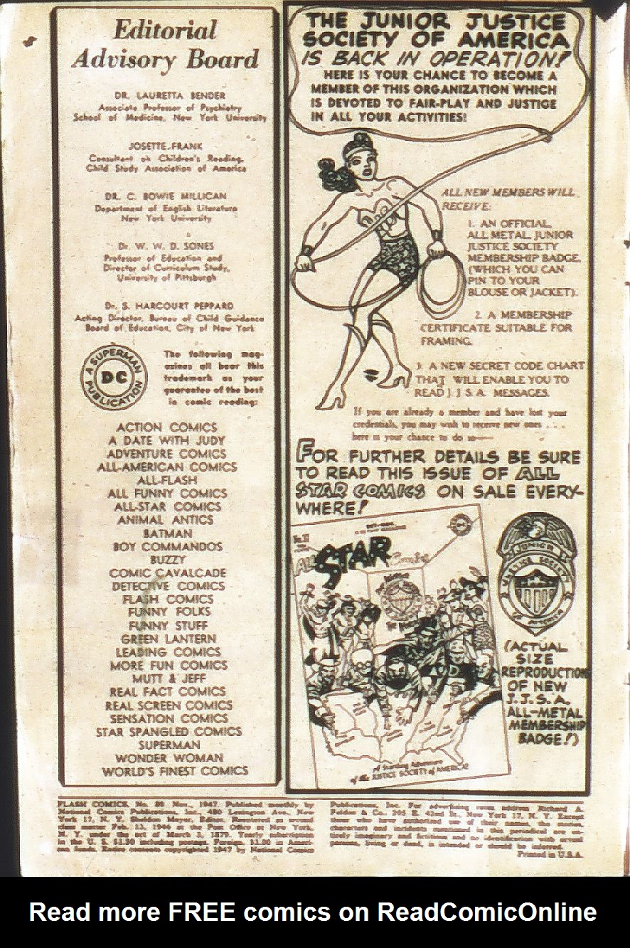 Read online Flash Comics comic -  Issue #89 - 2