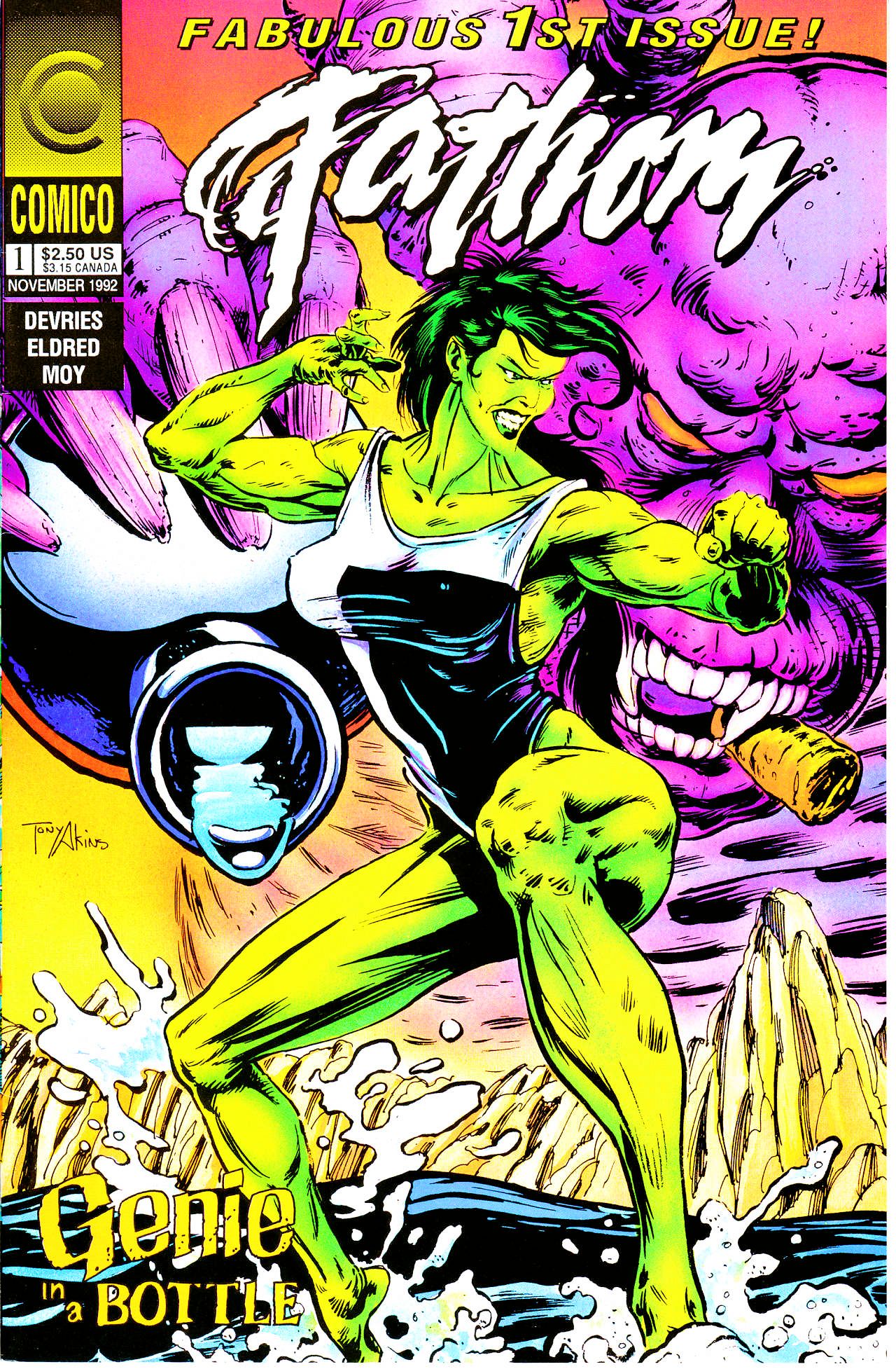 Read online Fathom (1992) comic -  Issue #1 - 1