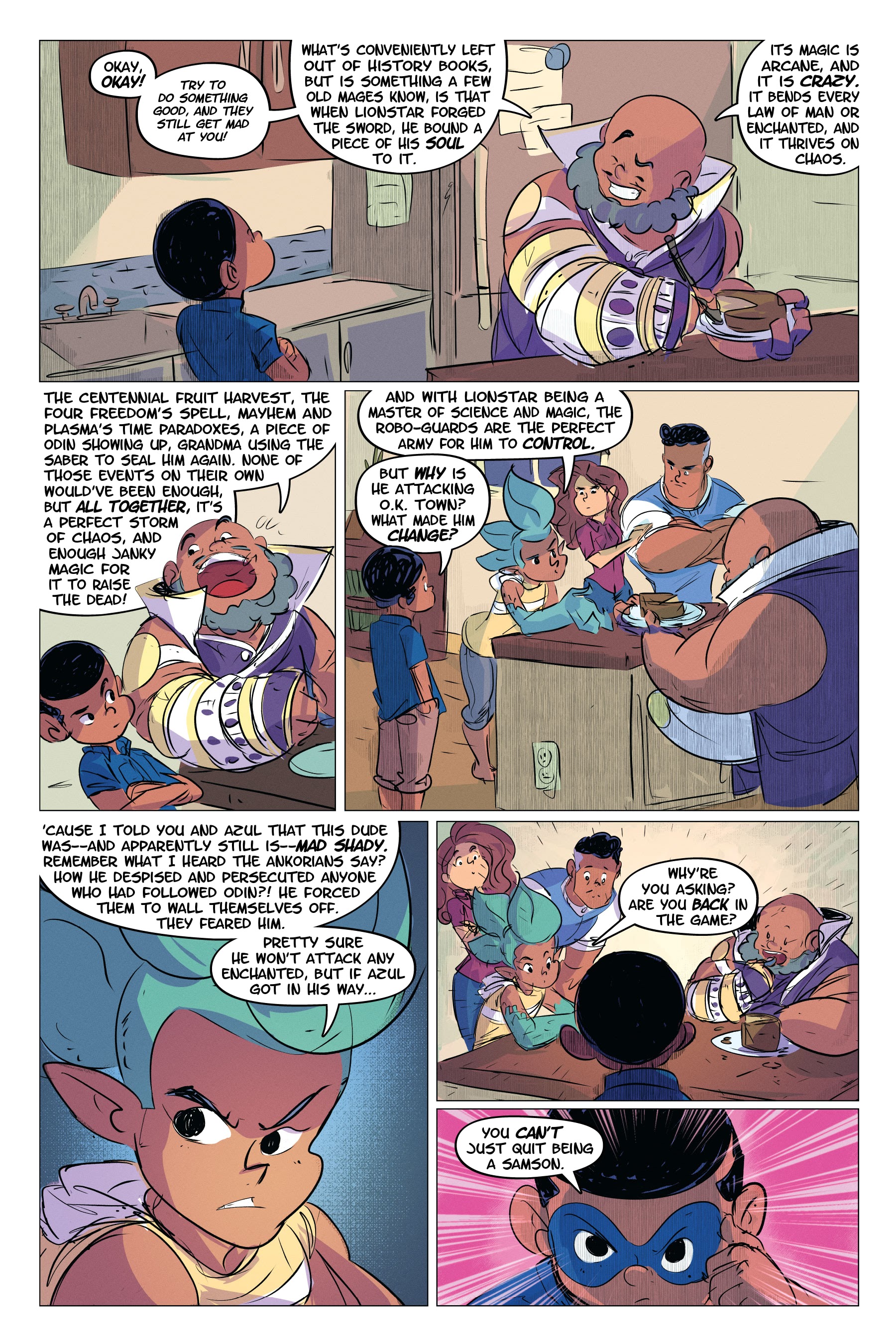Read online Pax Samson: The Cookout comic -  Issue # TPB (Part 2) - 54