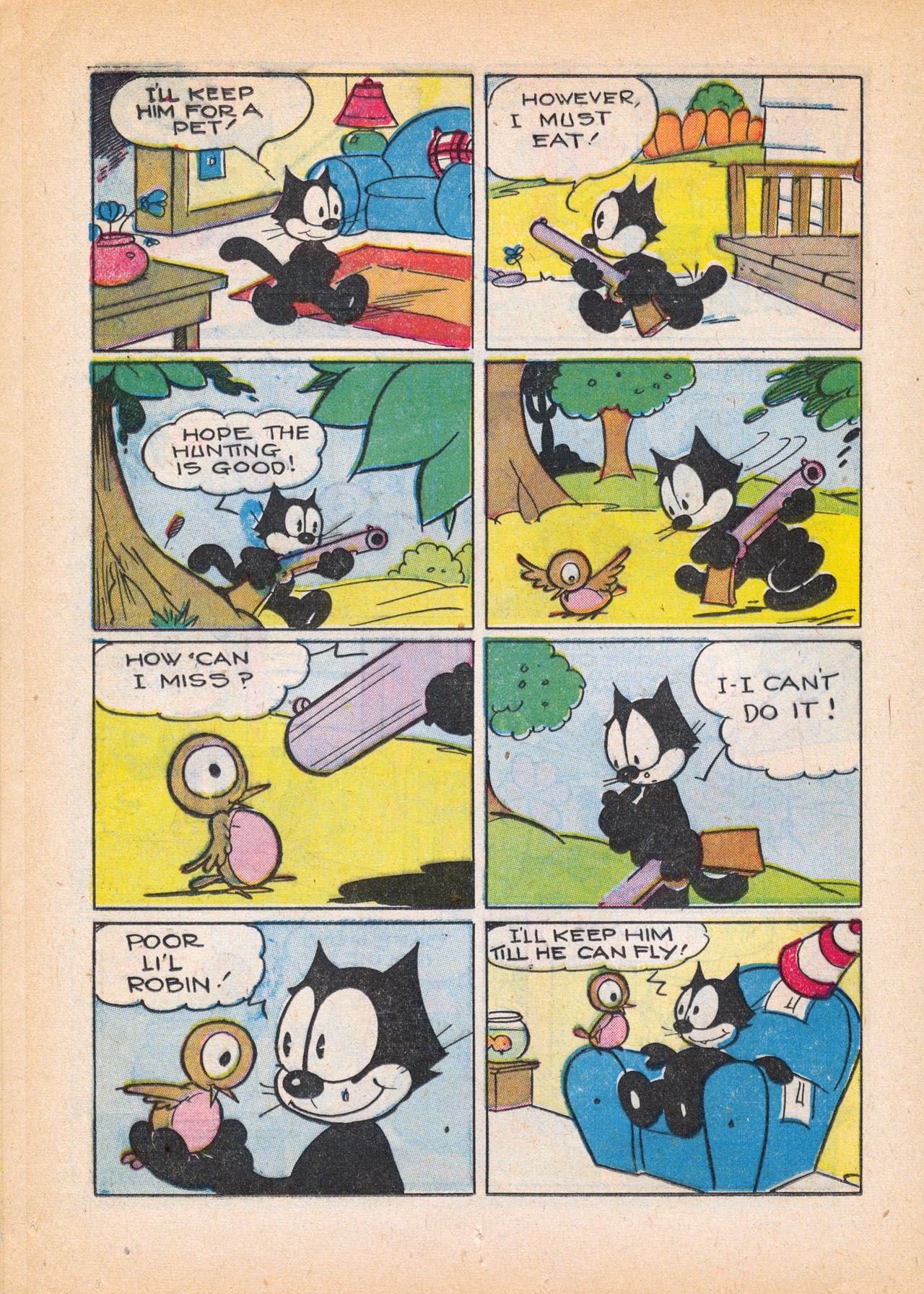 Read online Felix the Cat (1948) comic -  Issue #17 - 16