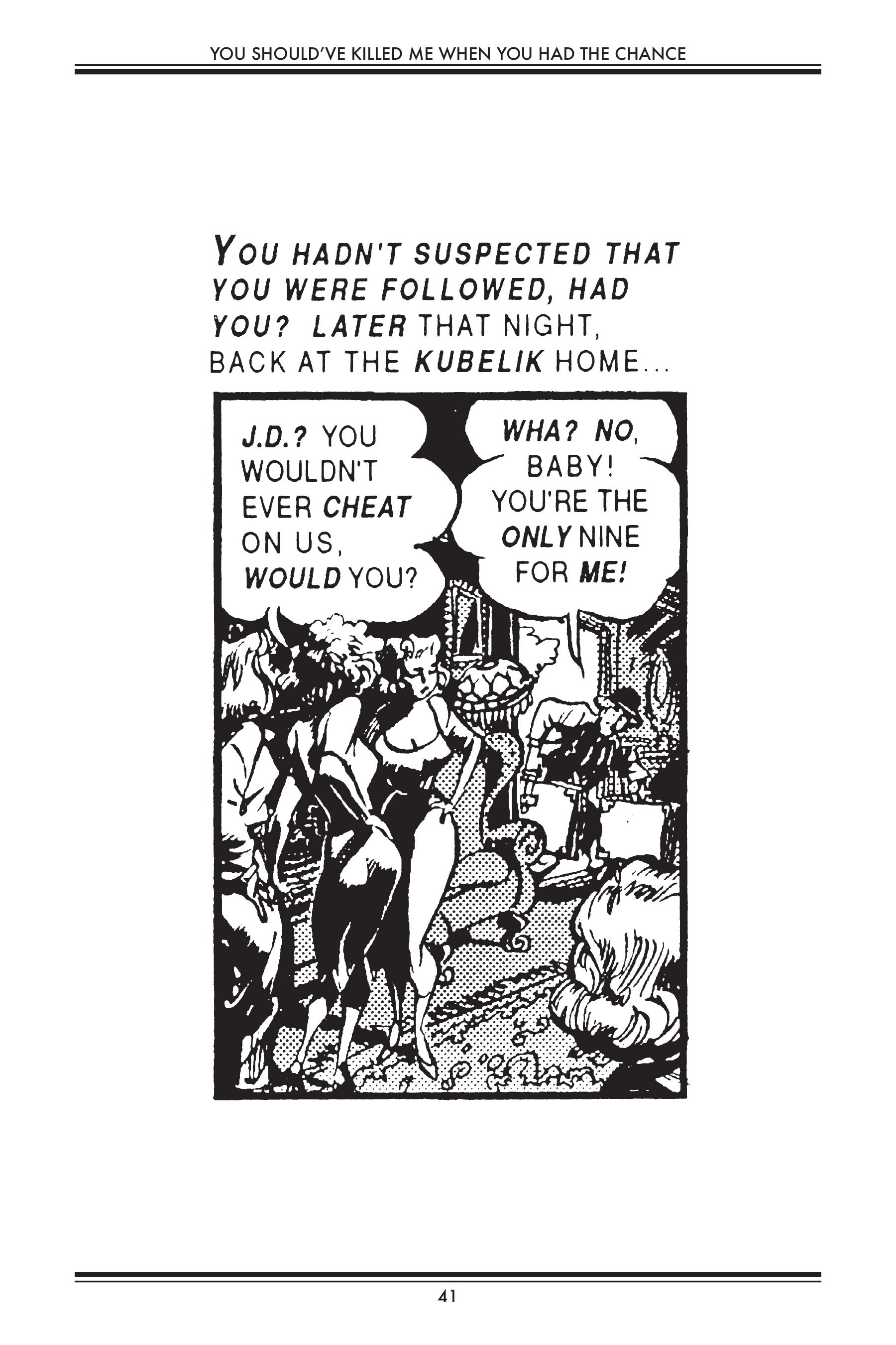 Read online You Should Have Killed Me When You Had The Chance!: Quality Jollity Super Special comic -  Issue # TPB - 41